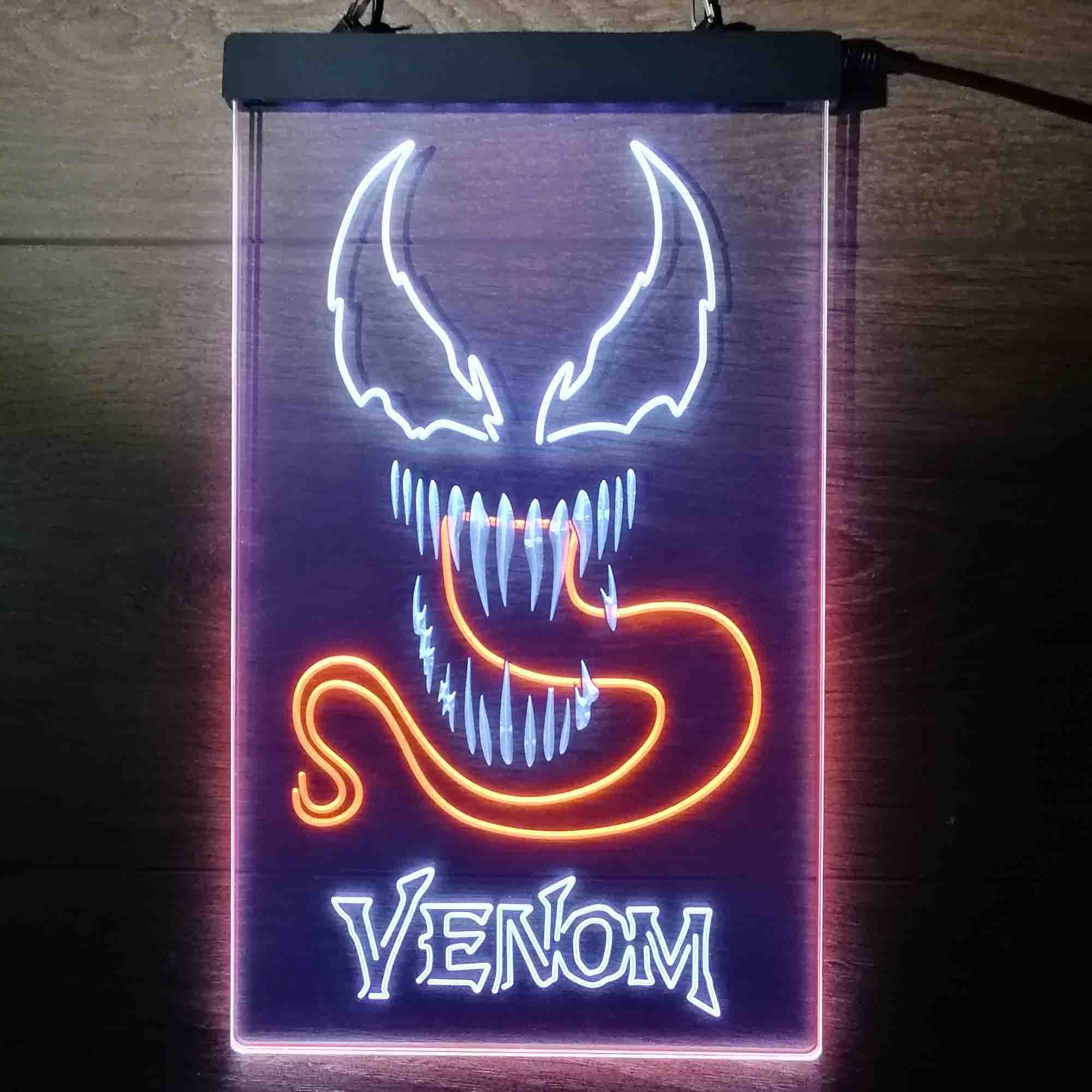 Venom Marvels Superhero Game Room Neon Light LED Light Sign