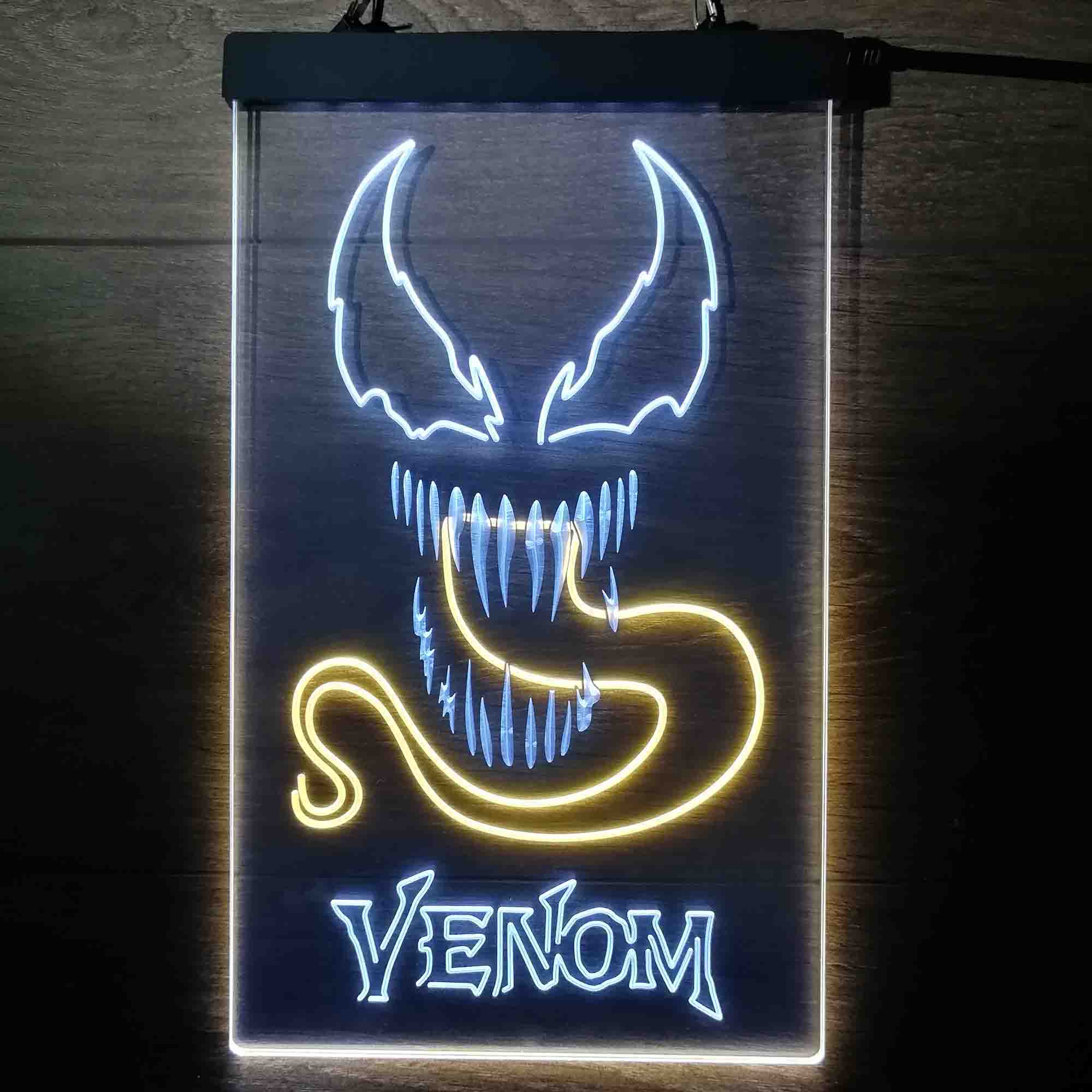 Venom Marvels Superhero Game Room Neon Light LED Light Sign