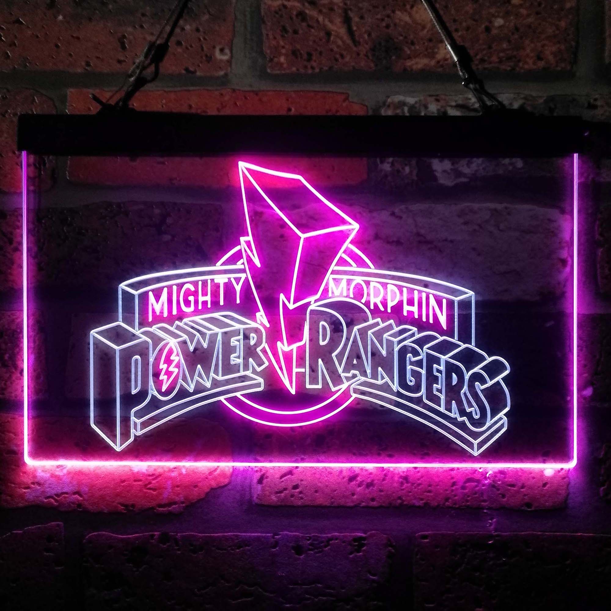 Power Rangers Vintage Arcade Neon Sign | Pro LED Sign