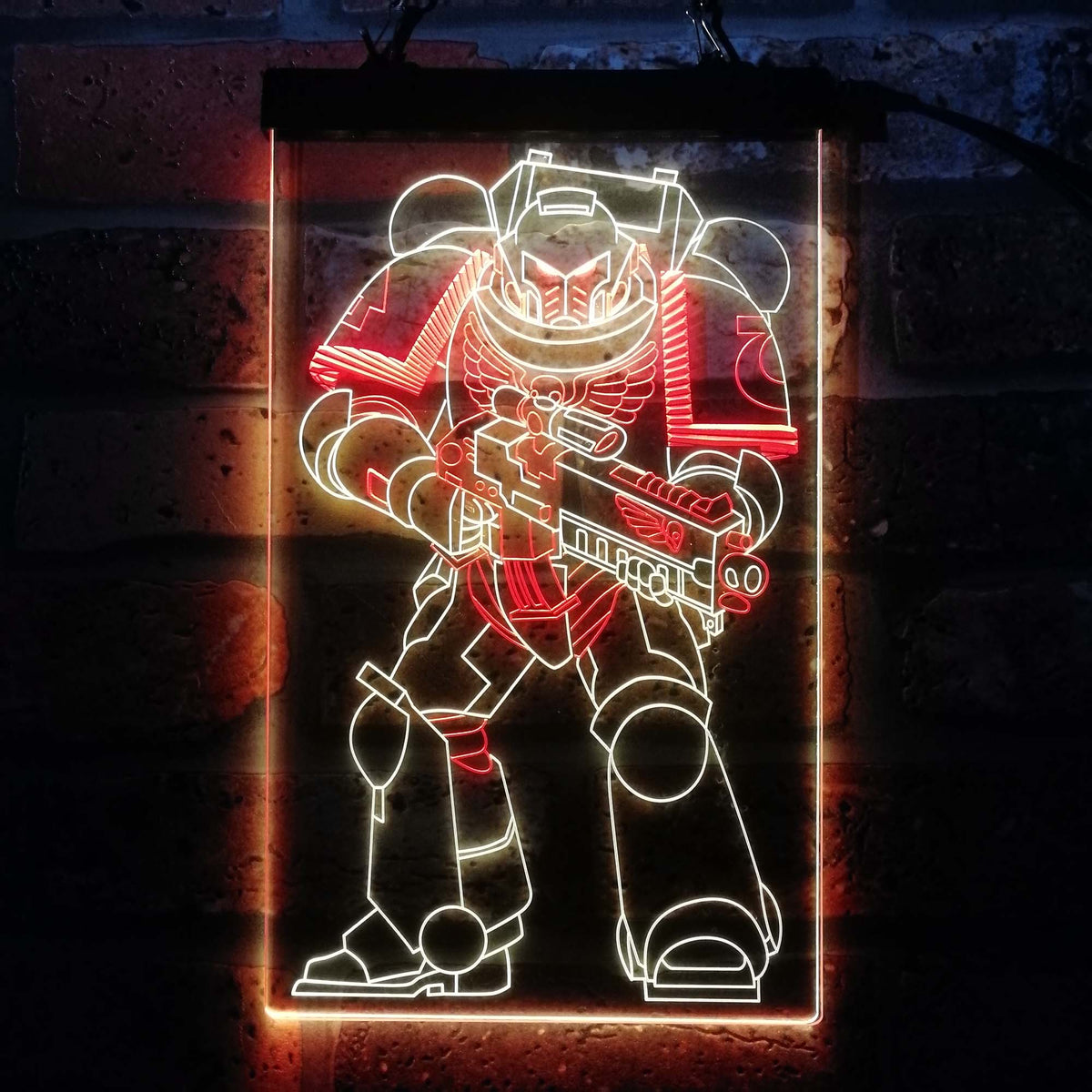 40k Number Sign Warhammer 40k Space Marine Neon Sign | Pro LED Sign