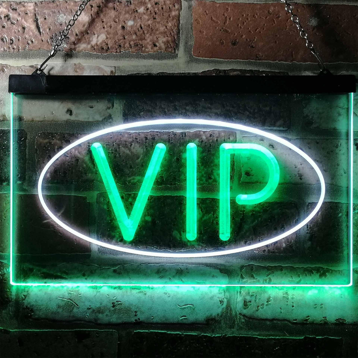 pro VIP Only Room Man Cave Bar Club Pub Dual-Color LED Neon Sign