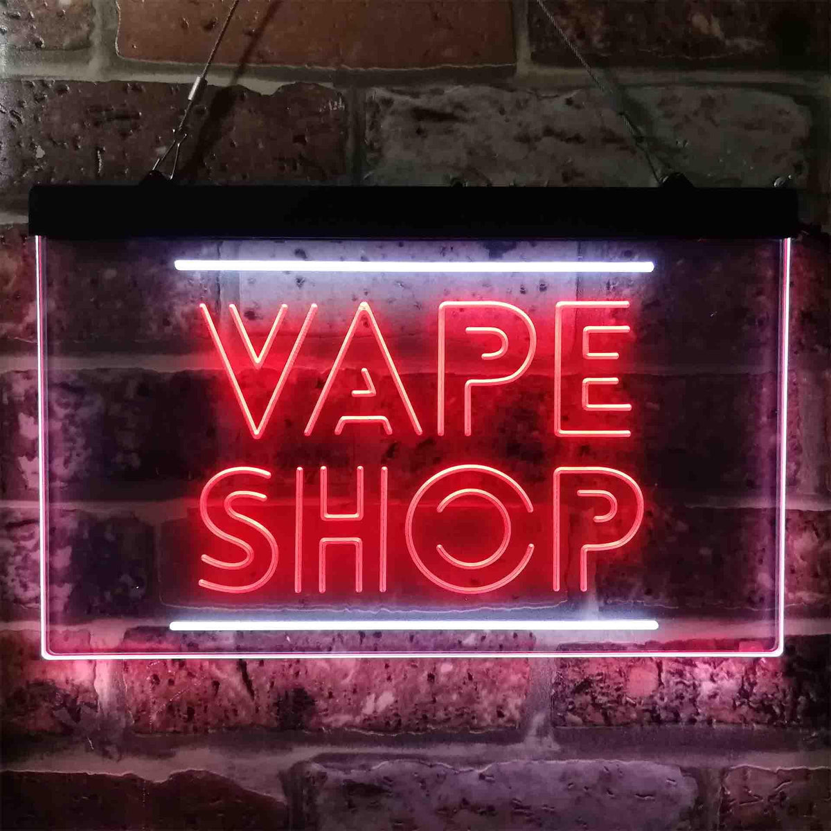 pro Vape Shop Dual-Color LED Neon Sign