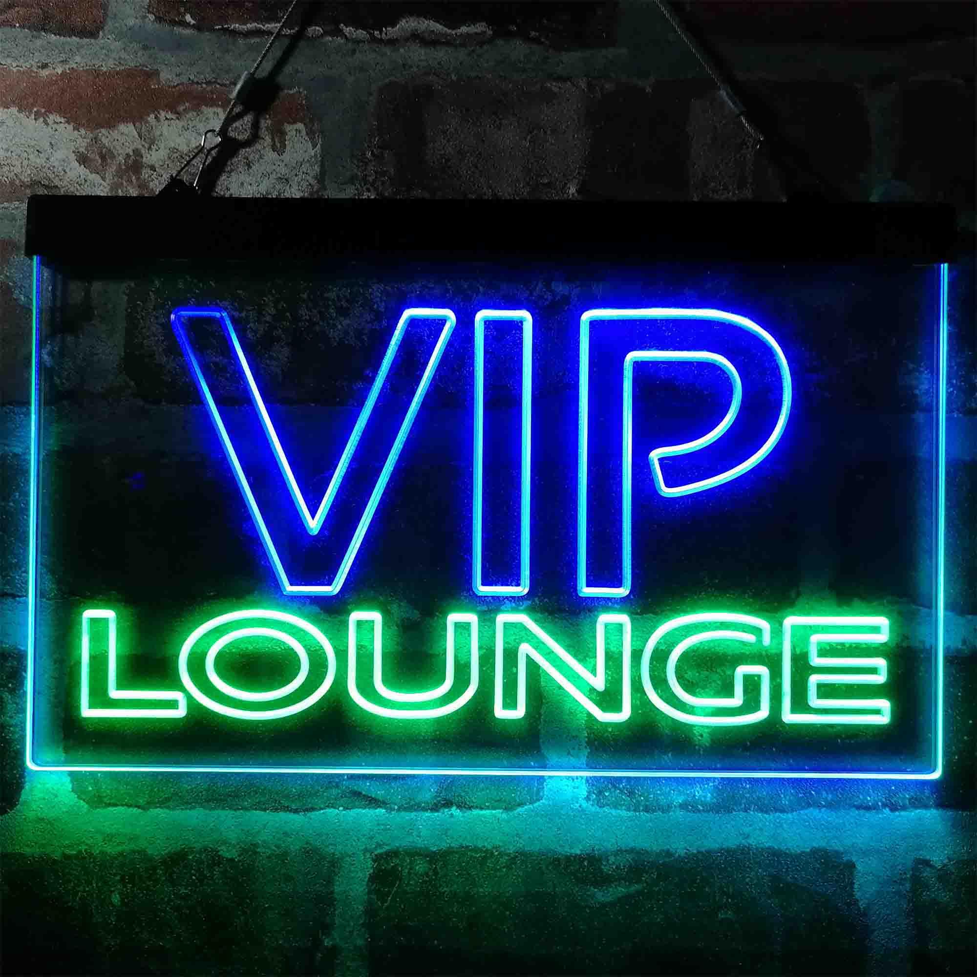 pro VIP Lounge Display Dual-Color LED Neon Sign