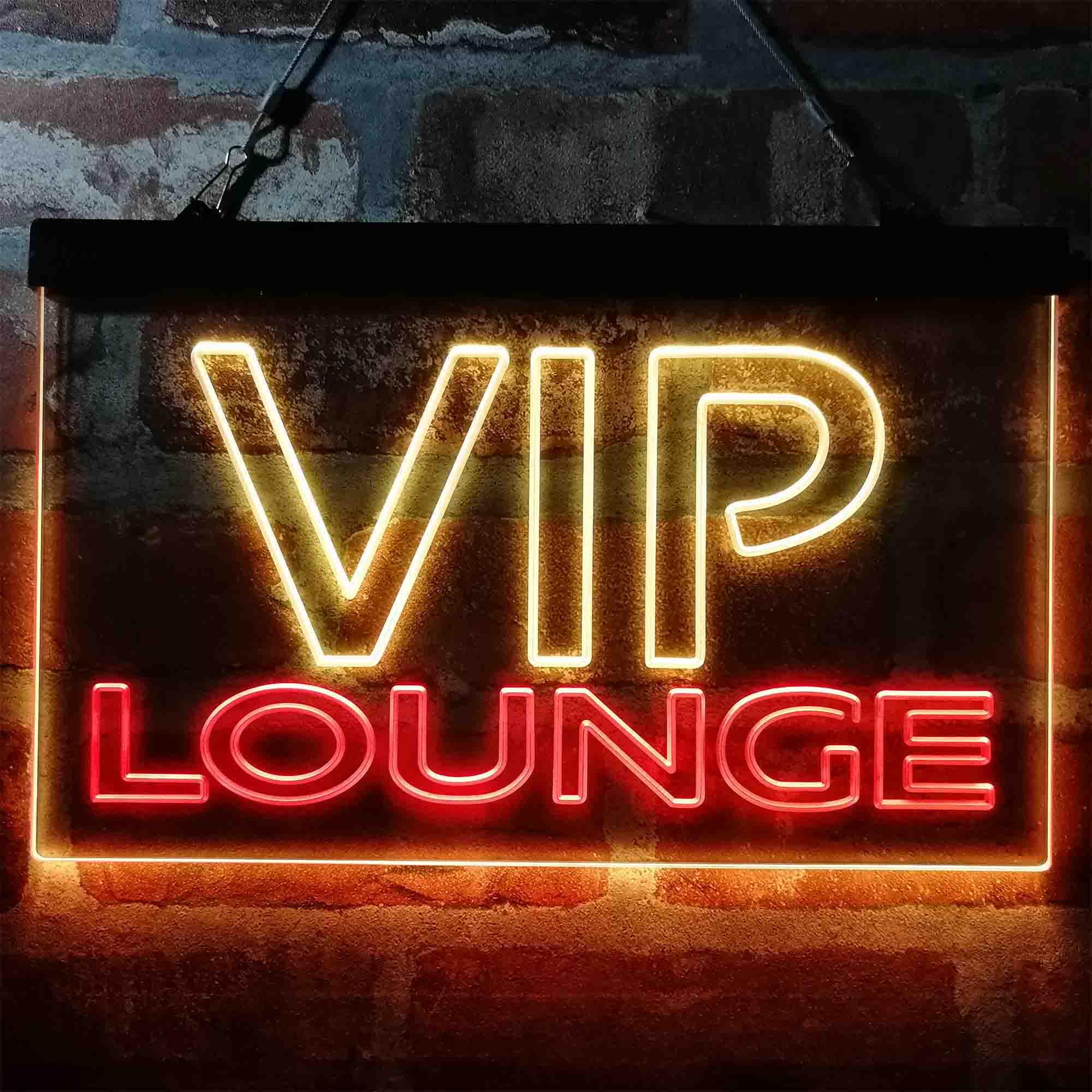 pro VIP Lounge Display Dual-Color LED Neon Sign