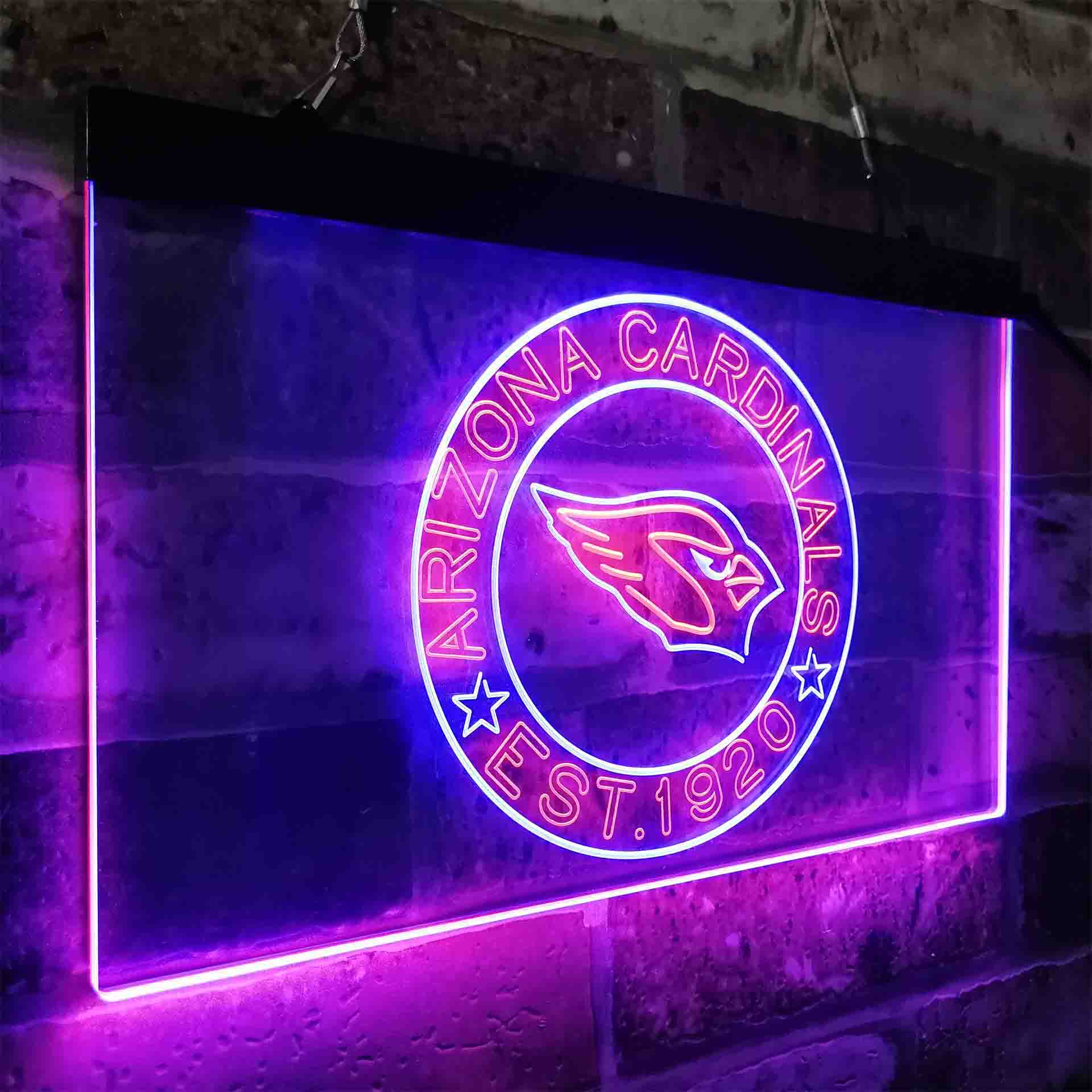 Personalized Arizona Cardinals Neon-Like LED Light Sign - ProLedSign