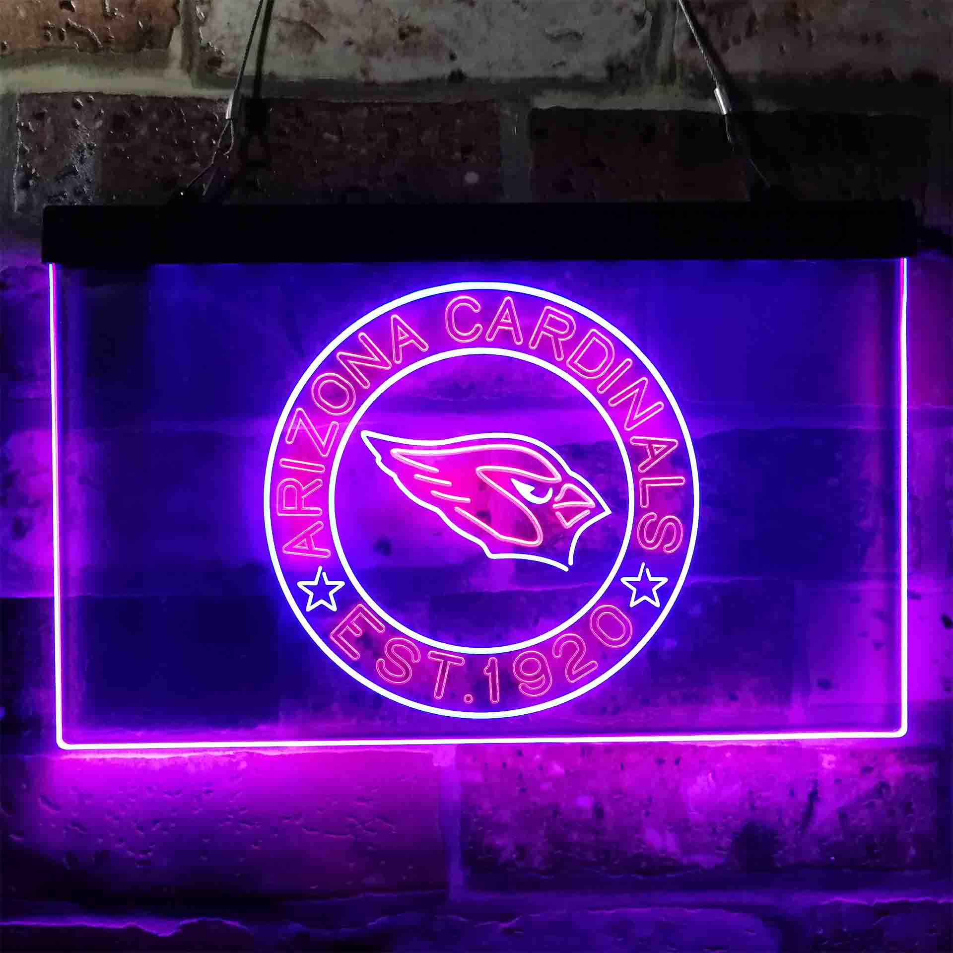 Personalized Arizona Cardinals Neon-Like LED Light Sign - ProLedSign