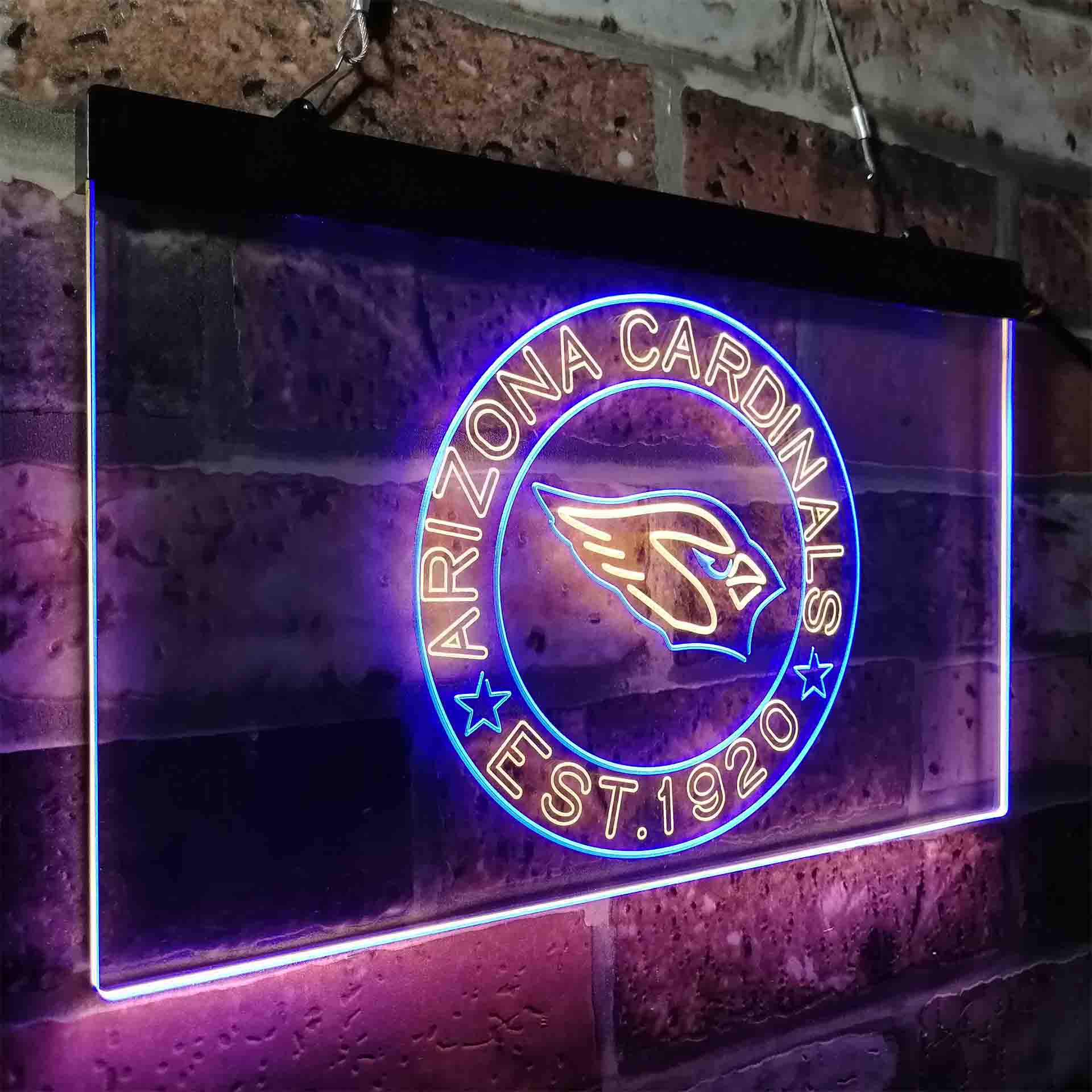 Personalized Arizona Cardinals Neon-Like LED Light Sign - ProLedSign