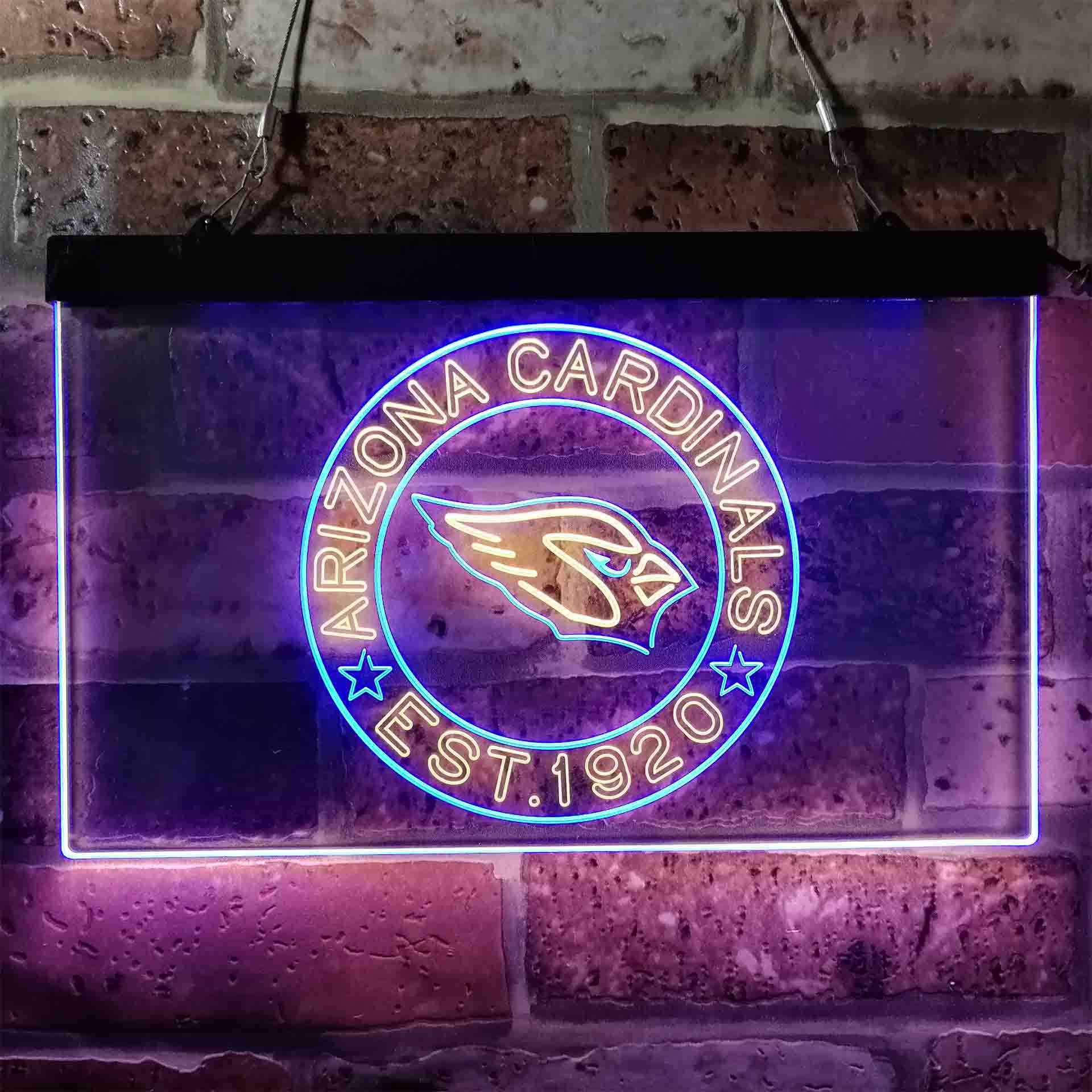 Personalized Arizona Cardinals Neon-Like LED Light Sign - ProLedSign