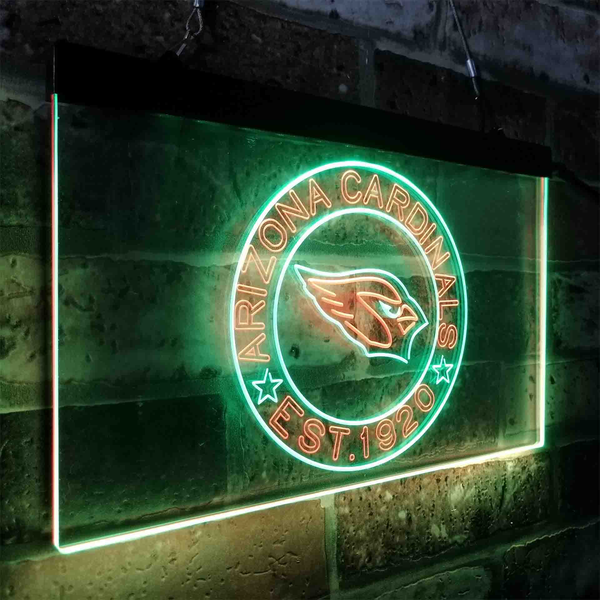 Personalized Arizona Cardinals Neon-Like LED Light Sign - ProLedSign