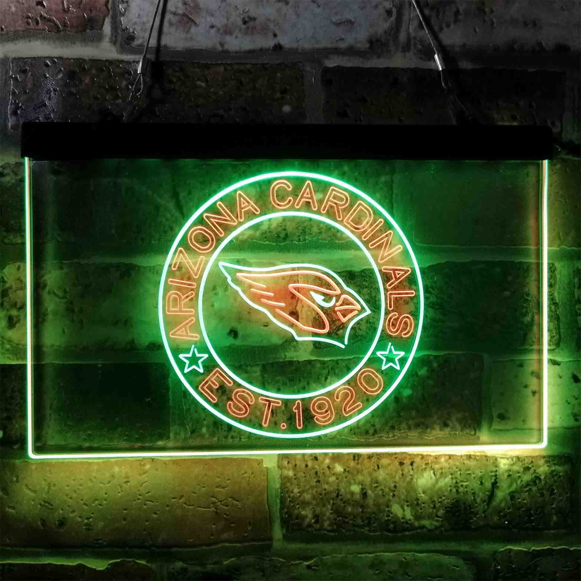 Personalized Arizona Cardinals Neon-Like LED Light Sign - ProLedSign