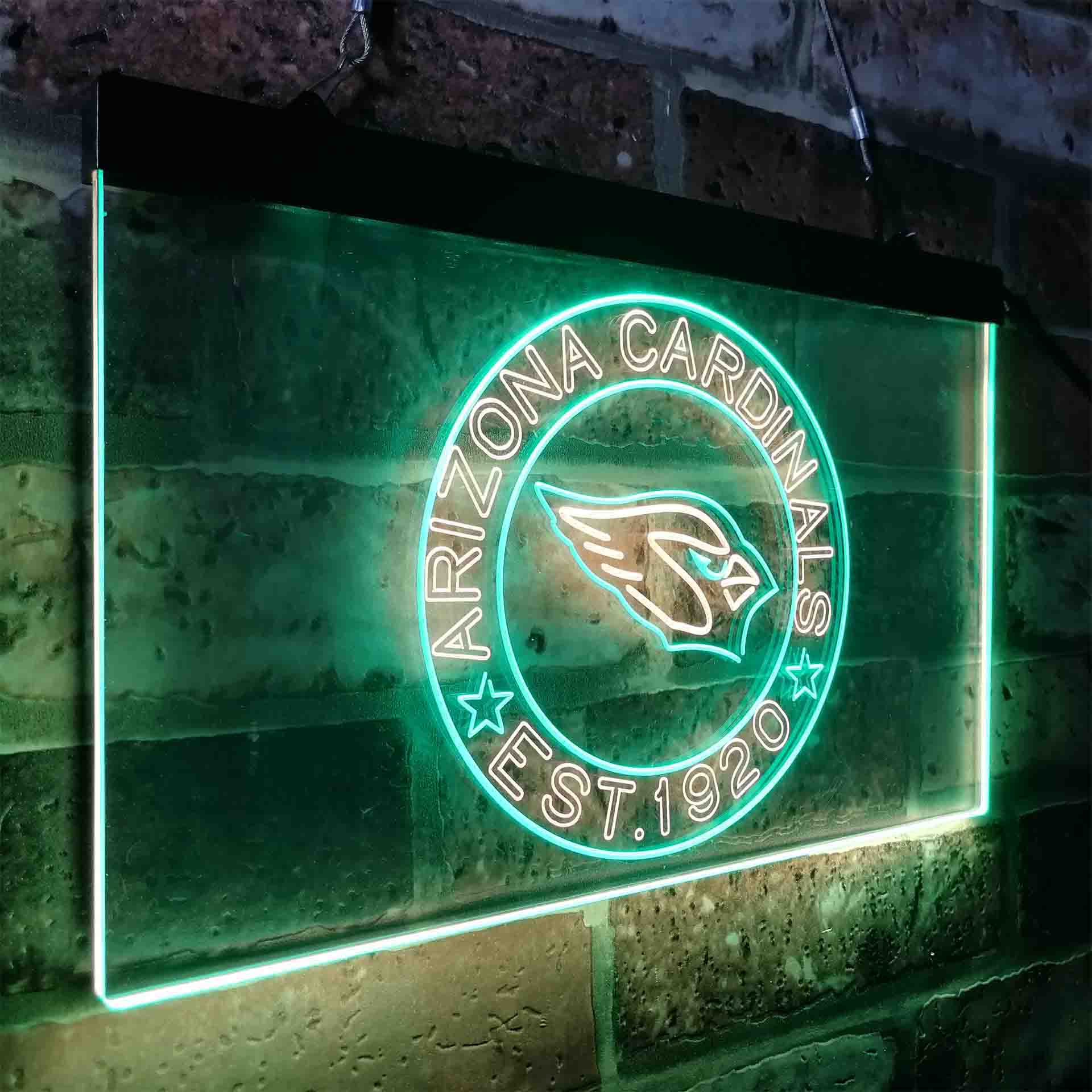 Personalized Arizona Cardinals Neon-Like LED Light Sign - ProLedSign