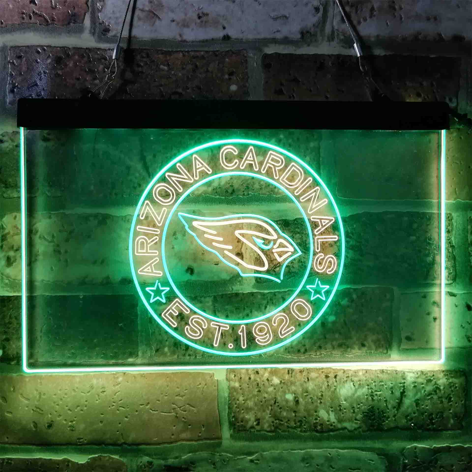 Personalized Arizona Cardinals Neon-Like LED Light Sign