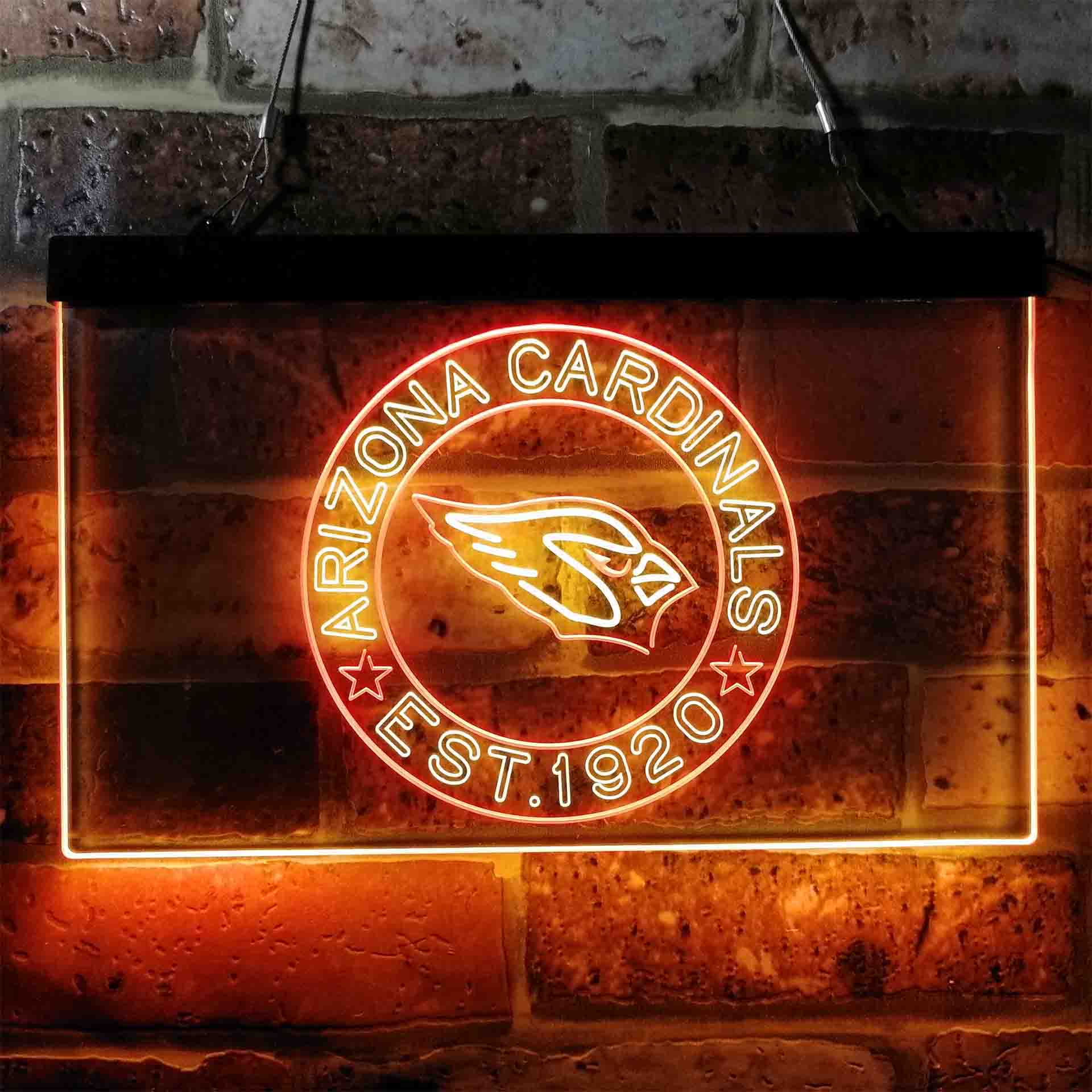 Personalized Arizona Cardinals Neon-Like LED Light Sign - ProLedSign