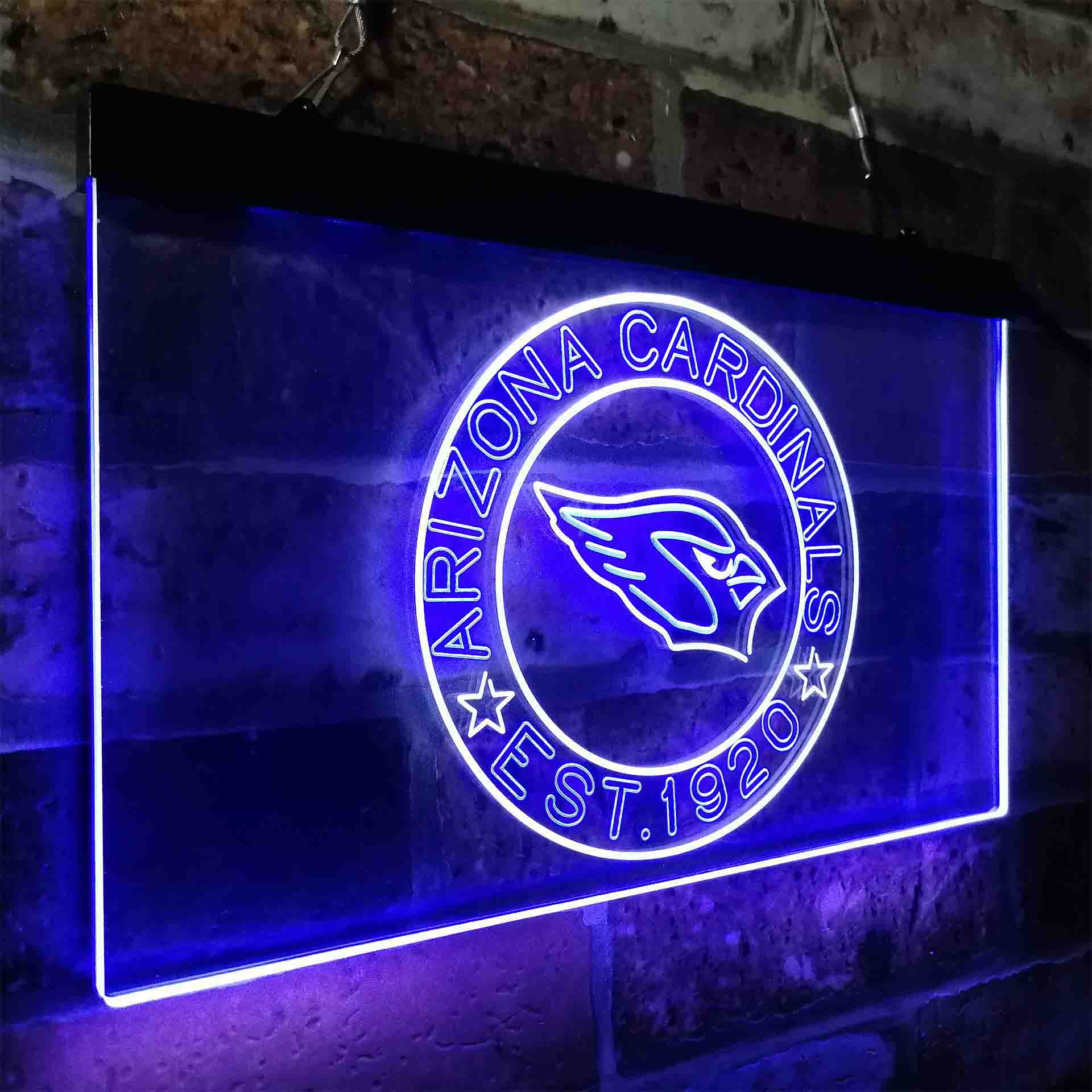 Personalized Arizona Cardinals Neon-Like LED Light Sign - ProLedSign