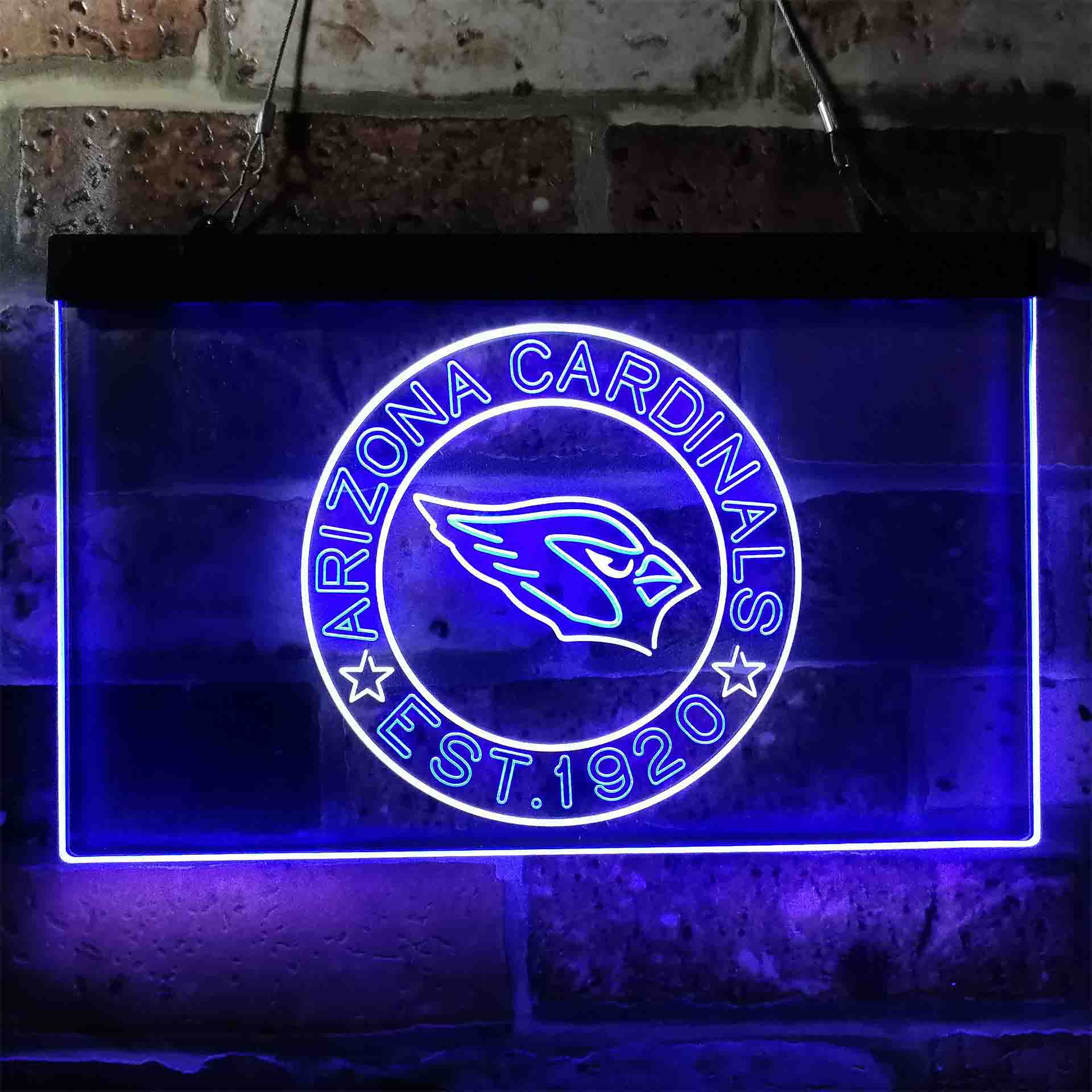 Personalized Arizona Cardinals Neon-Like LED Light Sign - ProLedSign