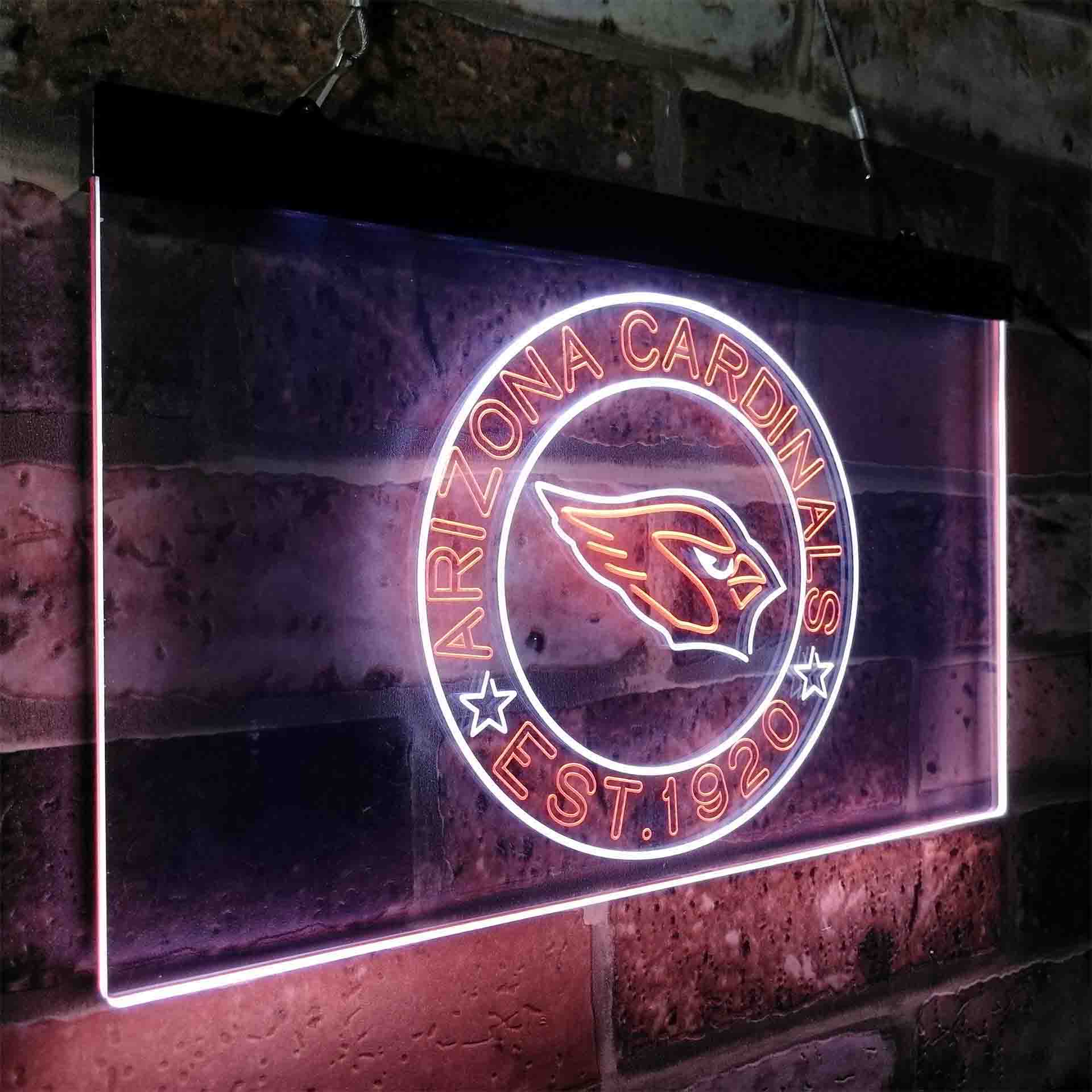 Personalized Arizona Cardinals Neon-Like LED Light Sign - ProLedSign