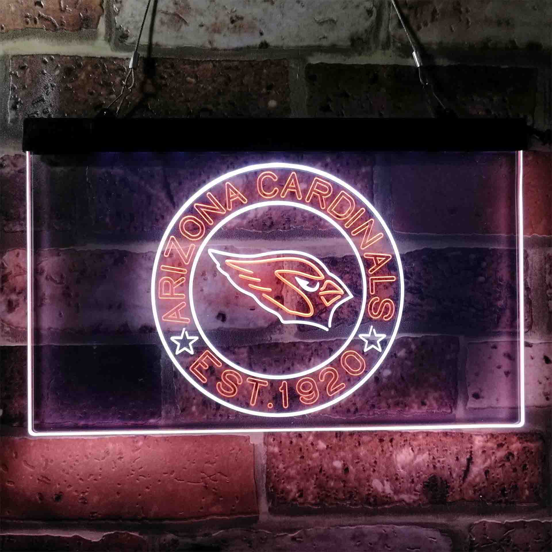 Personalized Arizona Cardinals Neon-Like LED Light Sign - ProLedSign