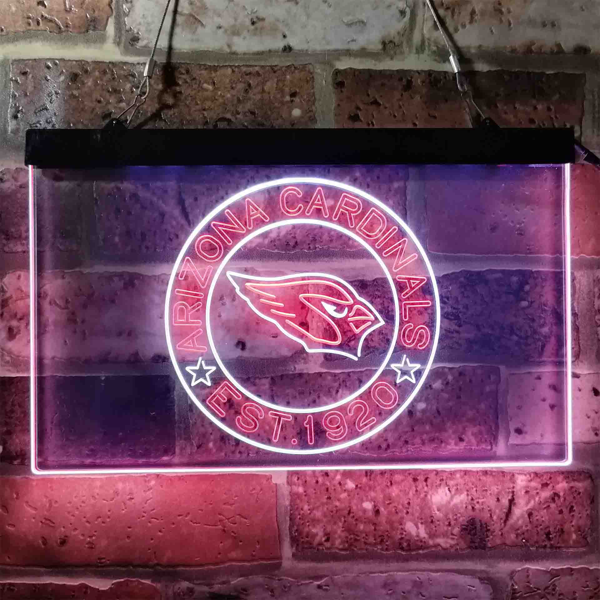 Personalized Arizona Cardinals Neon-Like LED Light Sign - ProLedSign