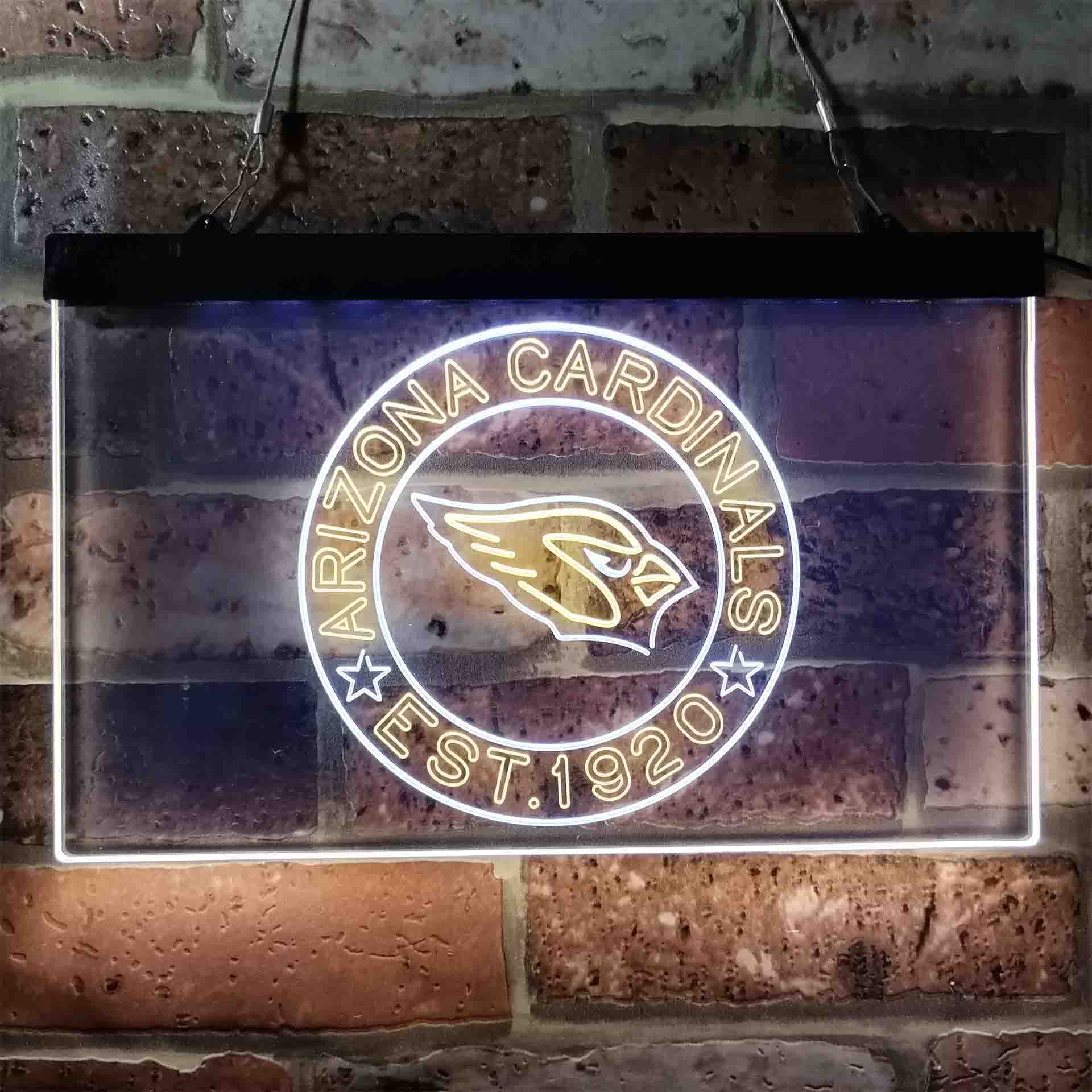 Personalized Arizona Cardinals Neon-Like LED Light Sign - ProLedSign