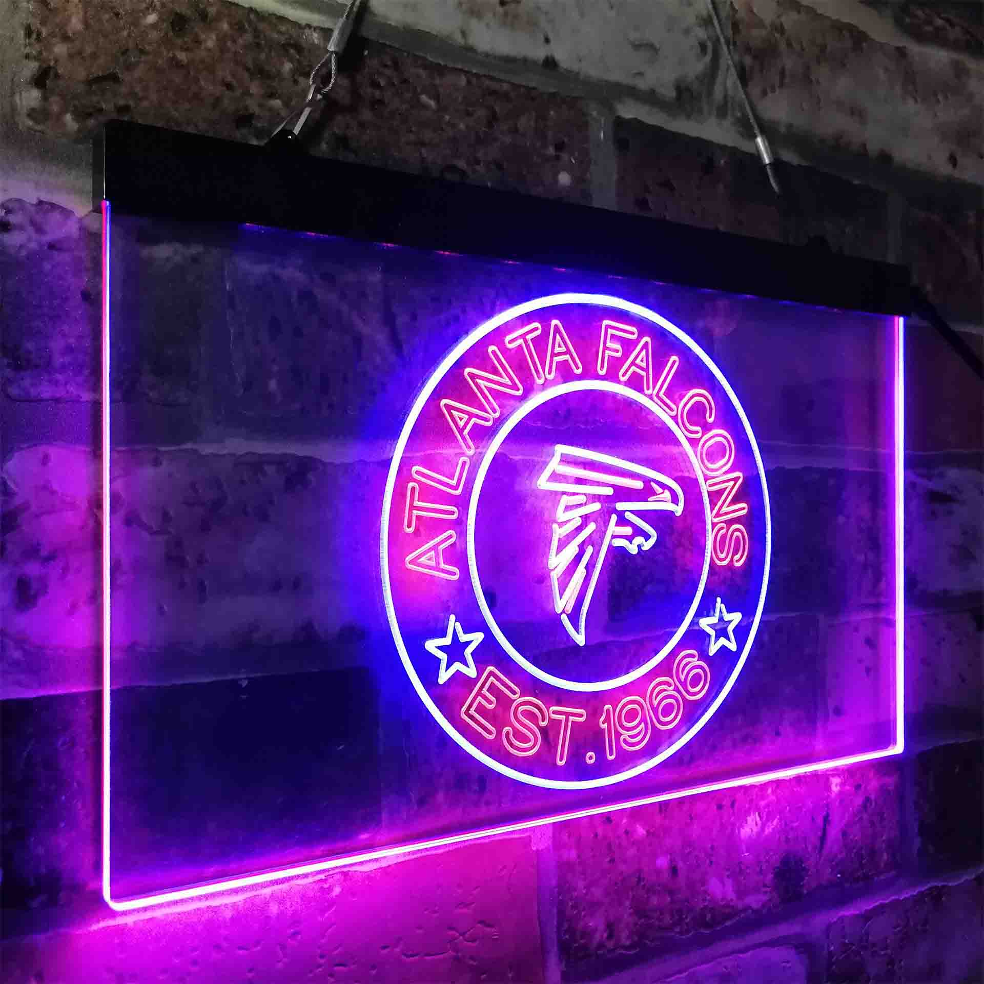 Personalized Atlanta Falcons Neon-Like LED Sign - ProLedSign