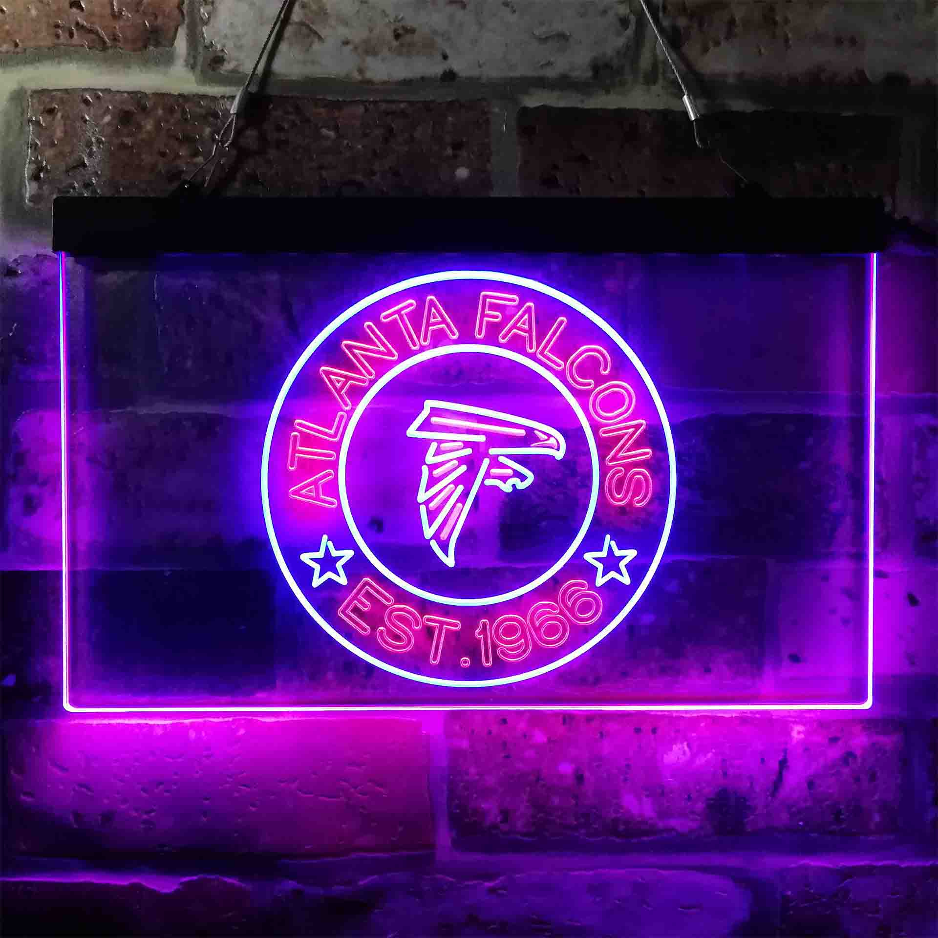 Personalized Atlanta Falcons Neon-Like LED Sign - ProLedSign