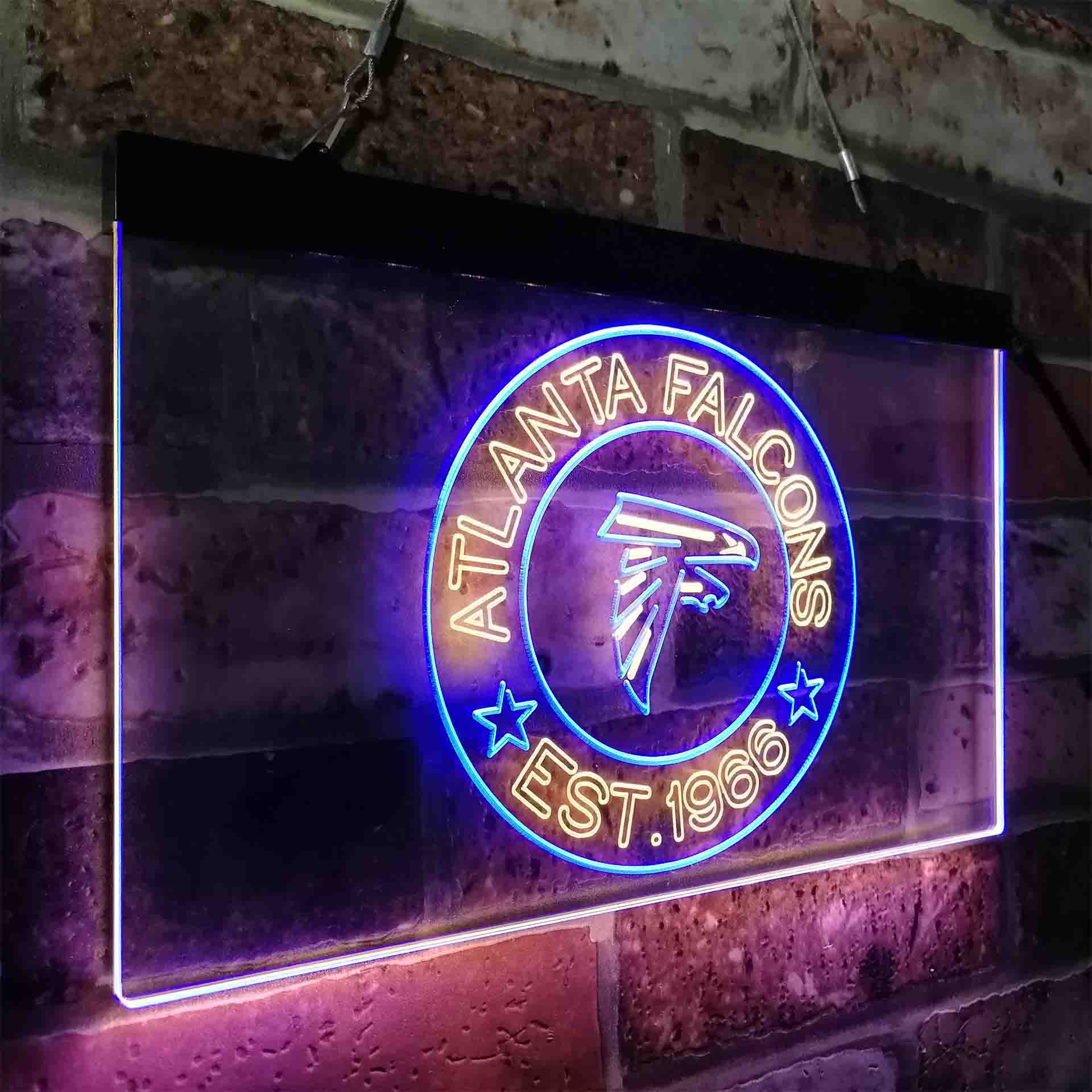 Personalized Atlanta Falcons Neon-Like LED Sign - ProLedSign