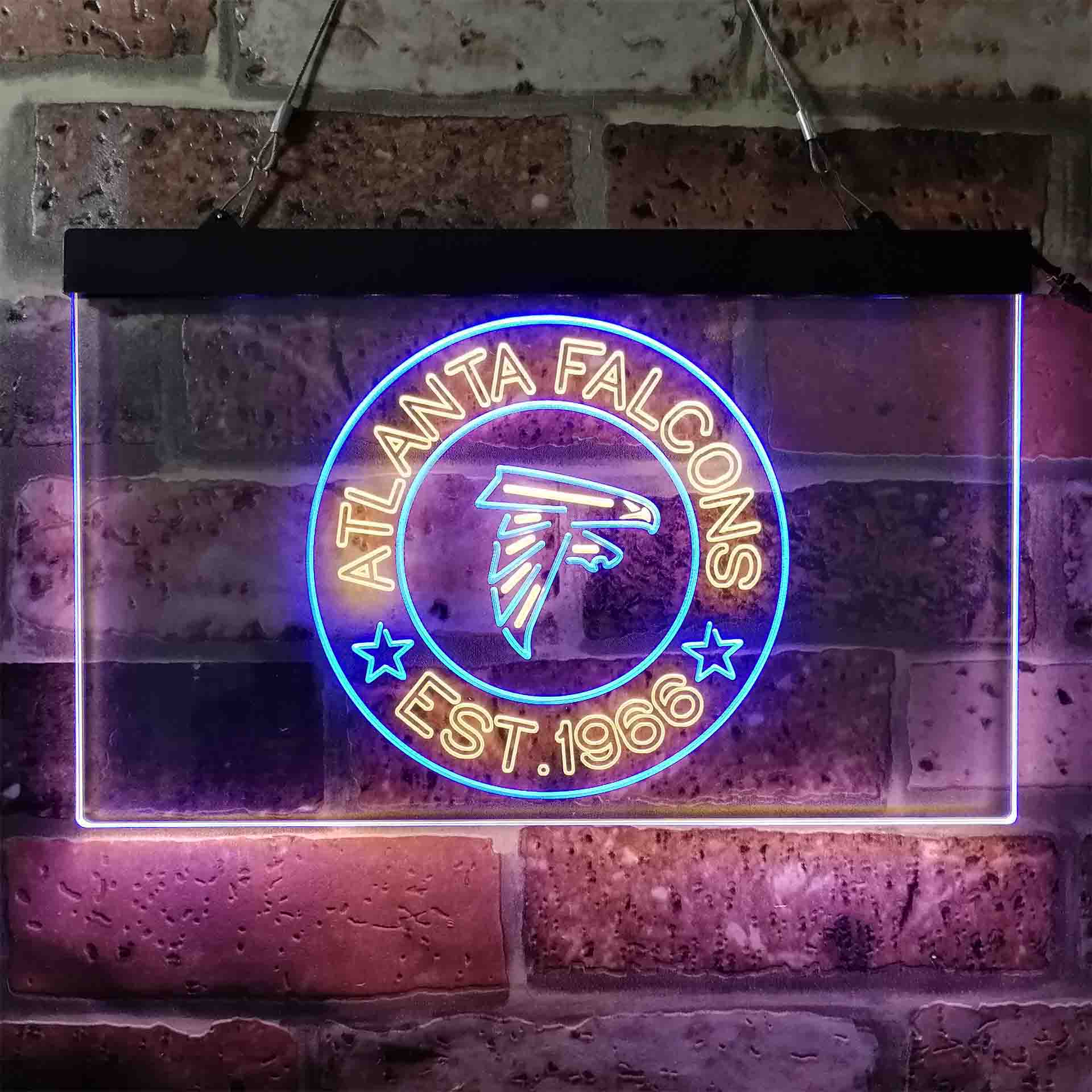 Personalized Atlanta Falcons Neon-Like LED Sign - ProLedSign