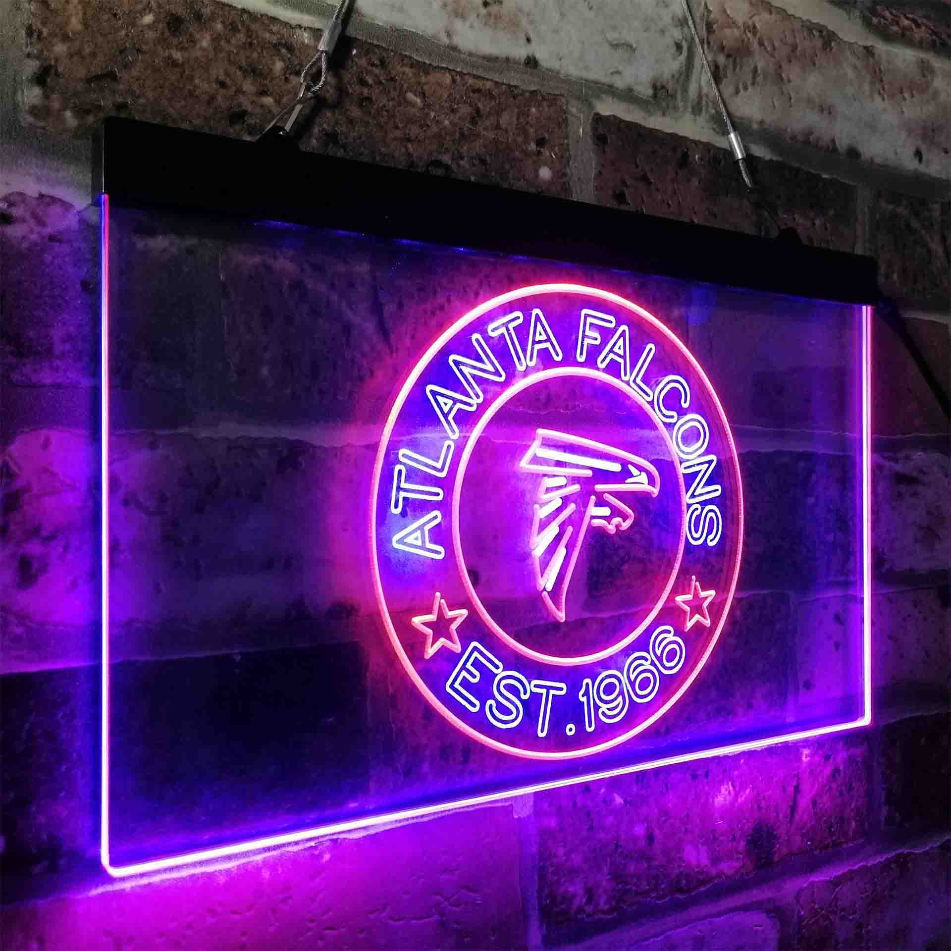 Personalized Atlanta Falcons Neon-Like LED Sign - ProLedSign