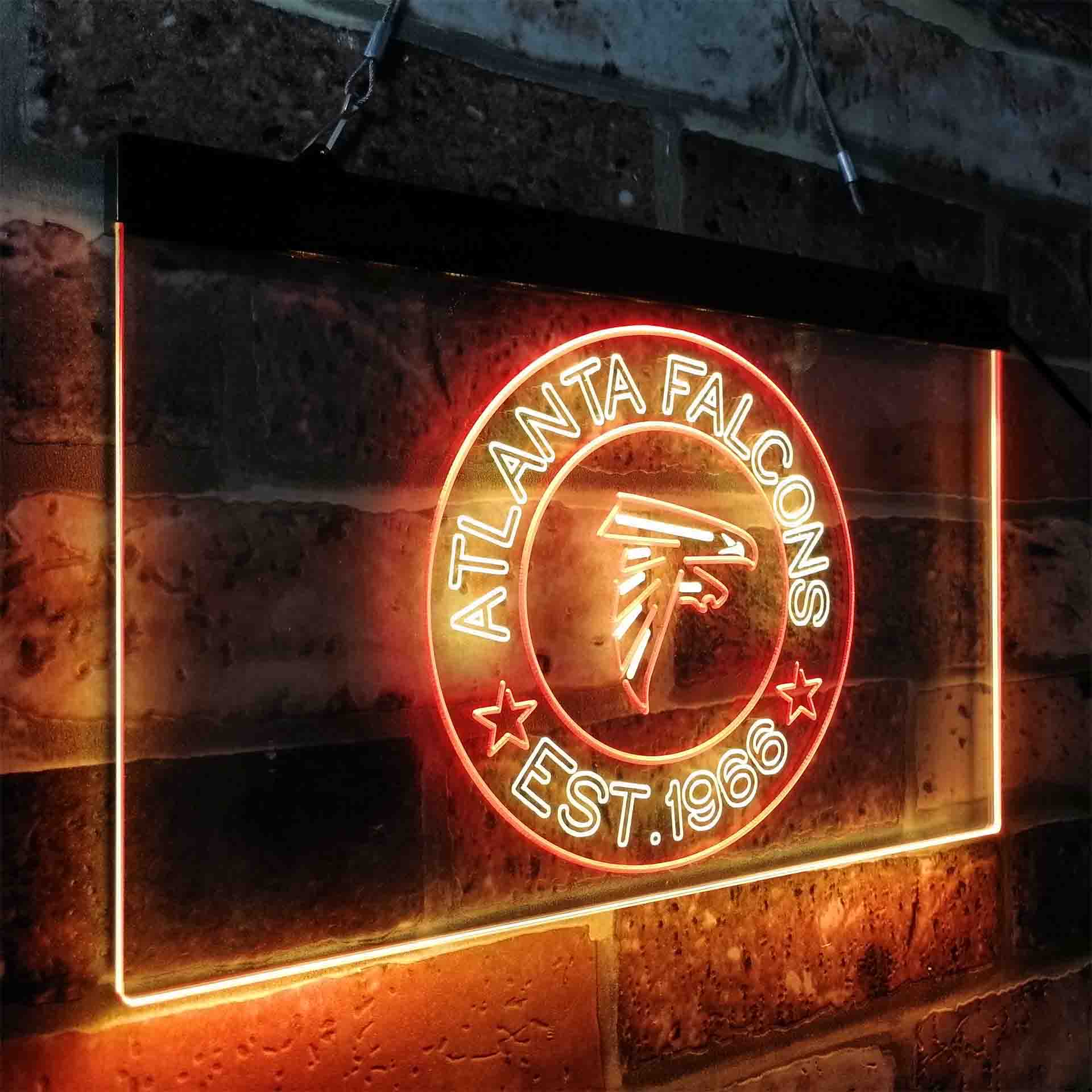 Personalized Atlanta Falcons Neon-Like LED Sign - ProLedSign