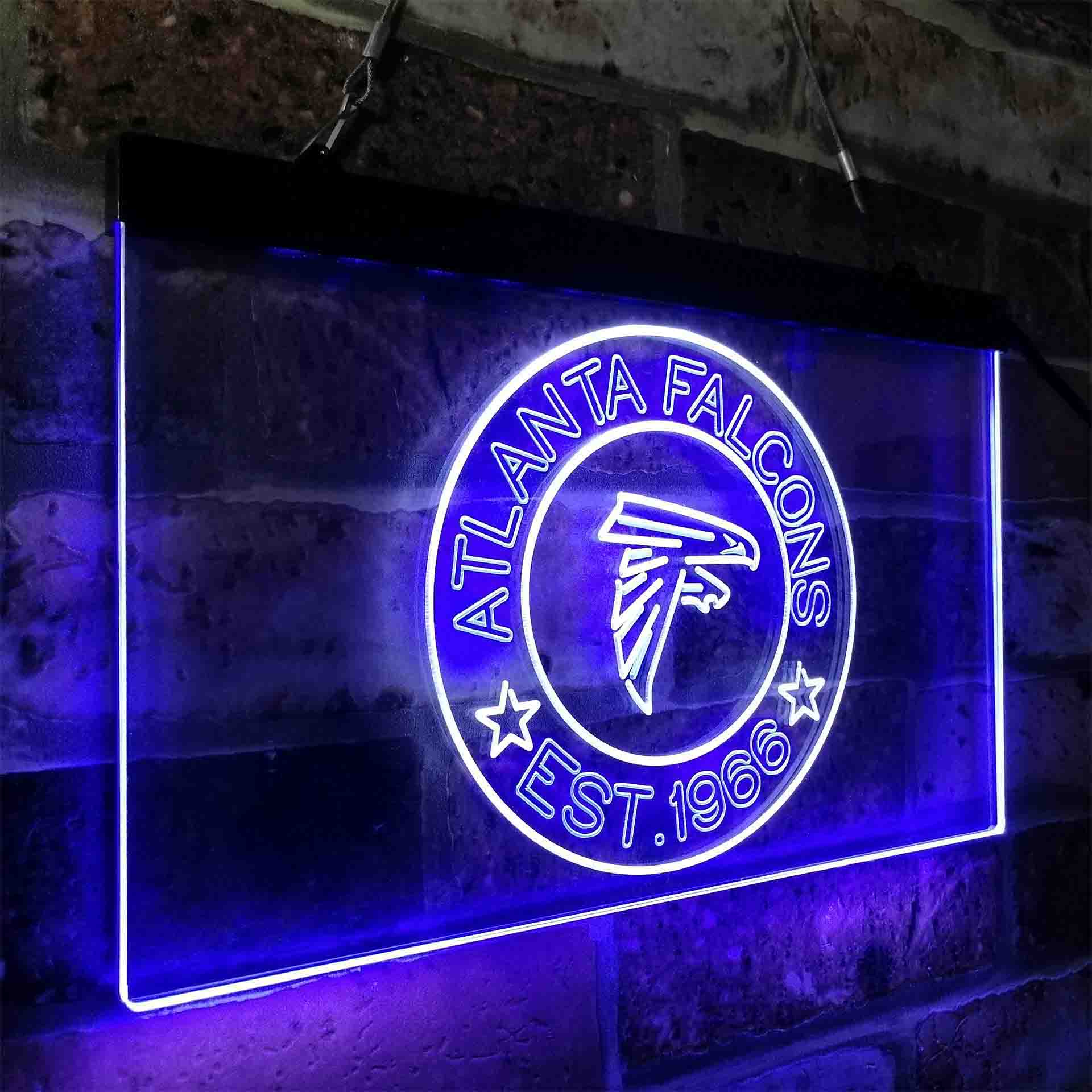 Personalized Atlanta Falcons Neon-Like LED Sign - ProLedSign