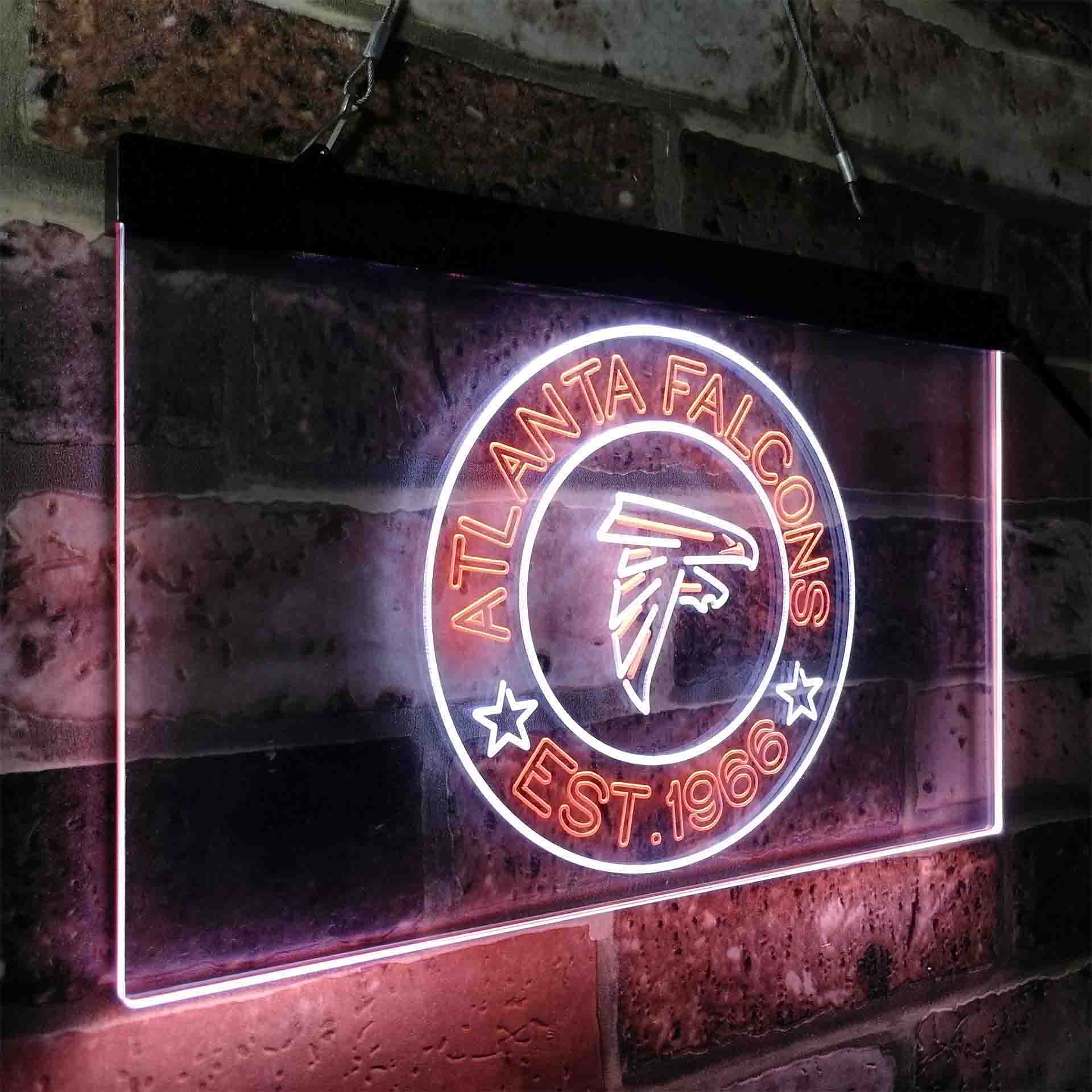 Personalized Atlanta Falcons Neon-Like LED Sign - ProLedSign