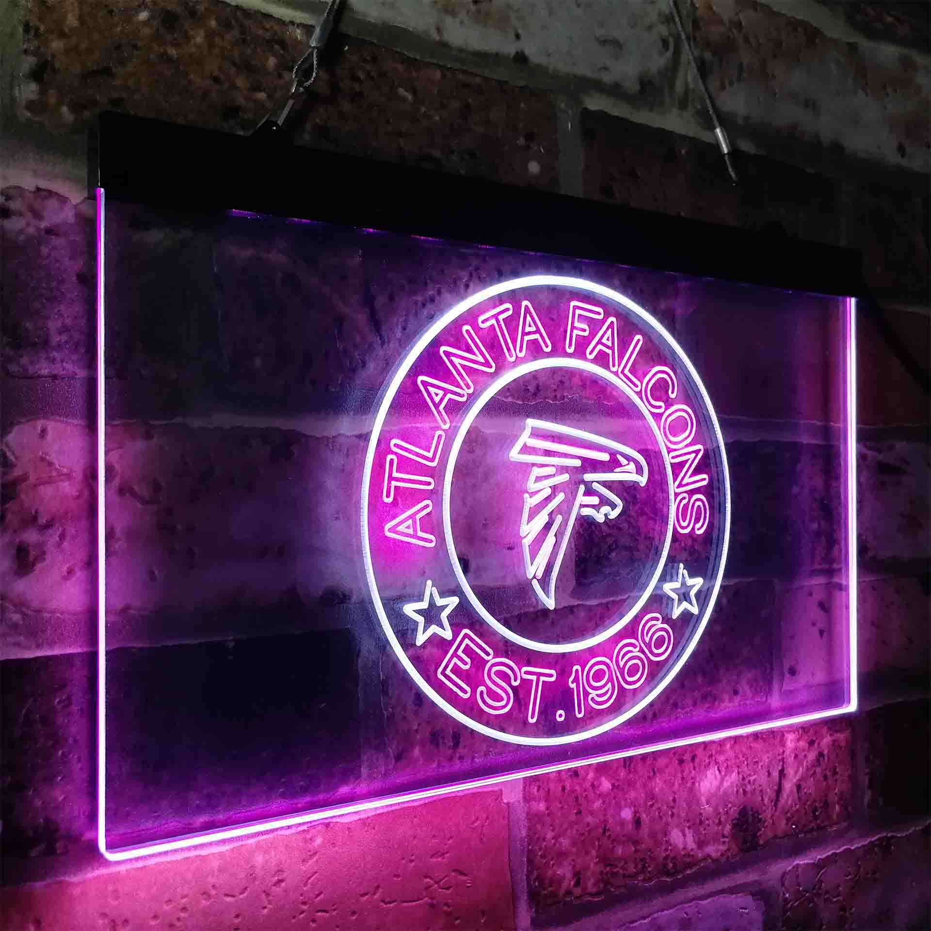 Personalized Atlanta Falcons Neon-Like LED Sign - ProLedSign