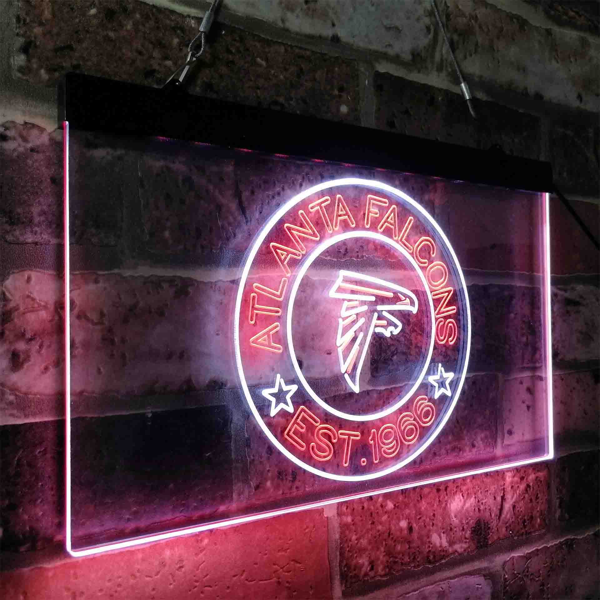 Personalized Atlanta Falcons Neon-Like LED Sign - ProLedSign