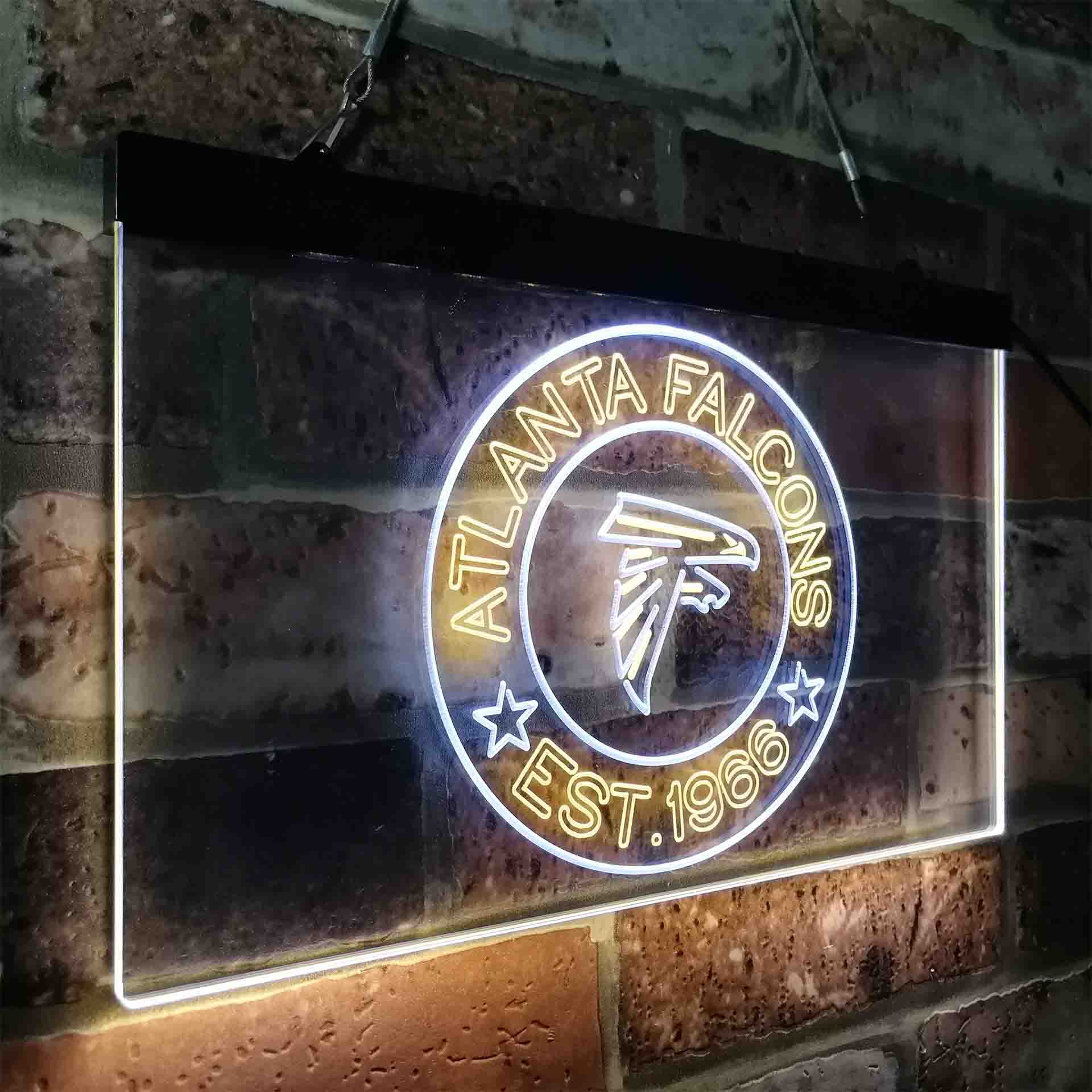 Personalized Atlanta Falcons Neon-Like LED Sign - ProLedSign