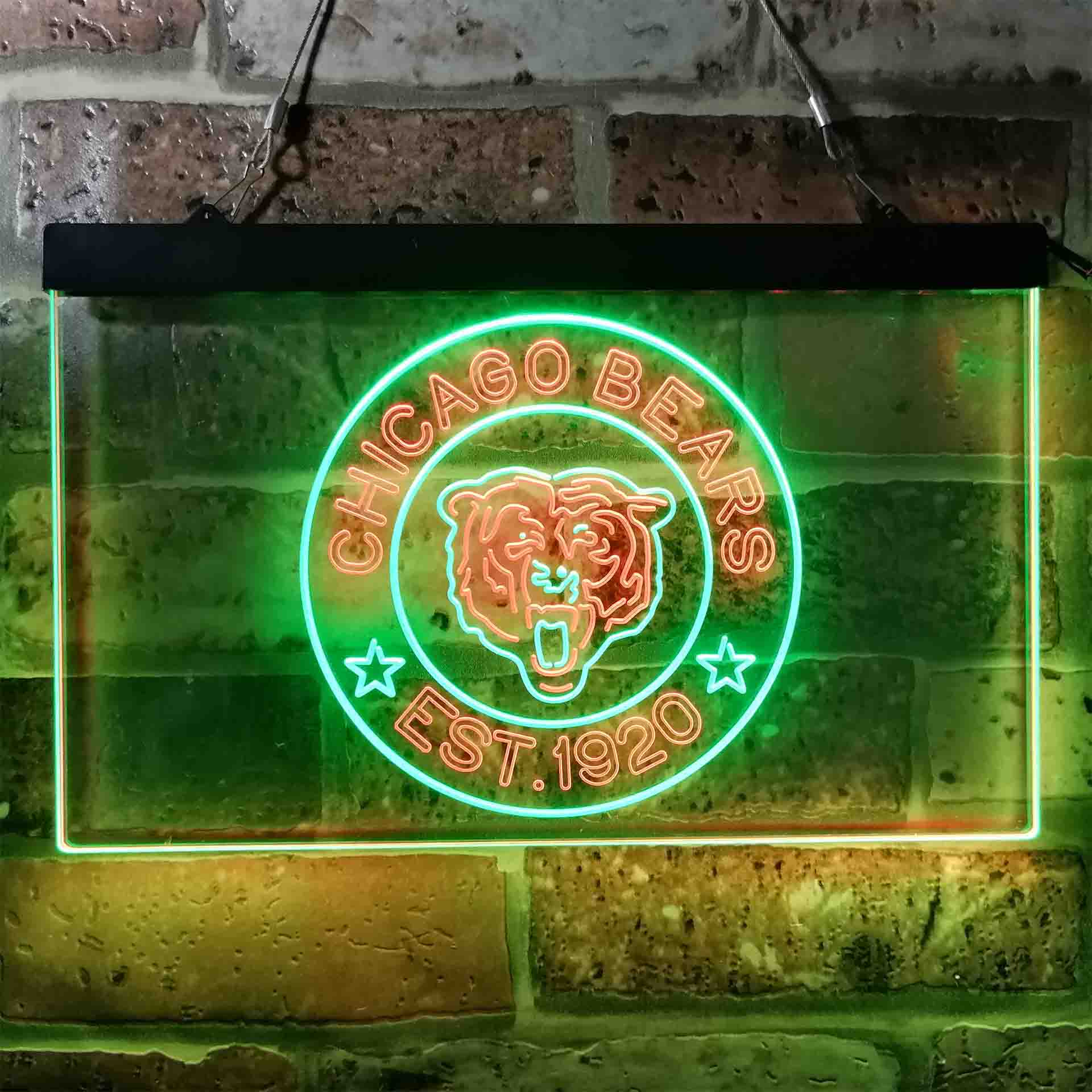 Personalized Chicago Bears Neon-Like LED Sign - ProLedSign