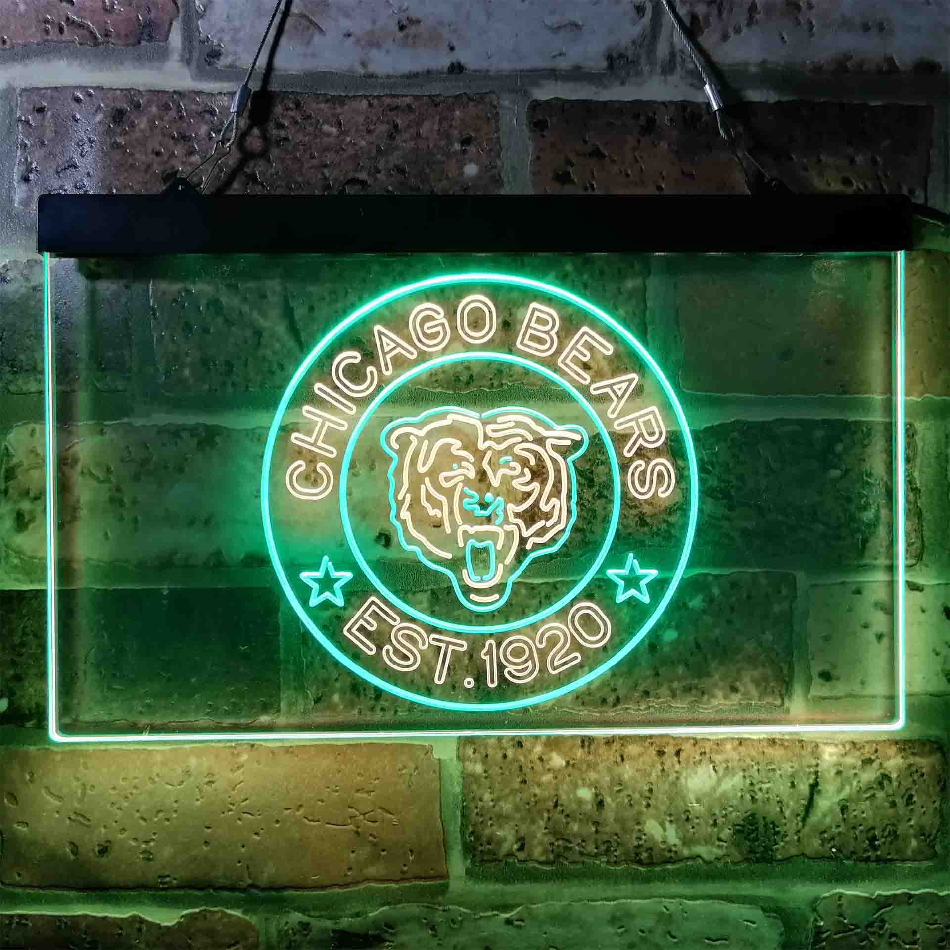 Personalized Chicago Bears Neon-Like LED Sign - ProLedSign