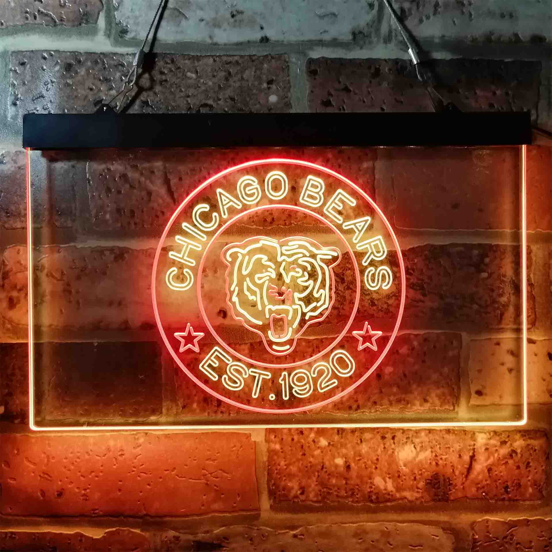 Personalized Chicago Bears Neon-Like LED Sign - ProLedSign