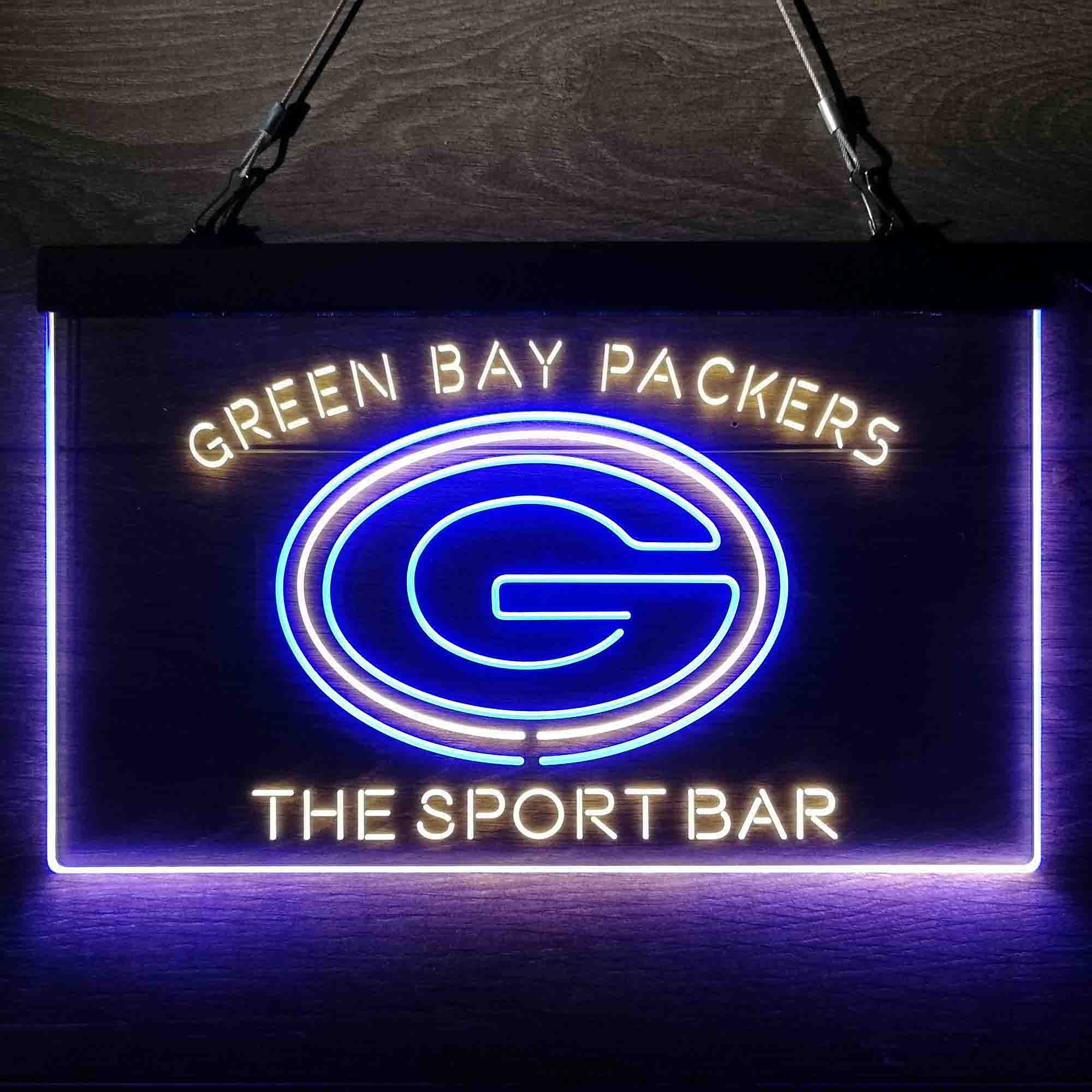 Personalized Green Bay Packers Led Light Sign