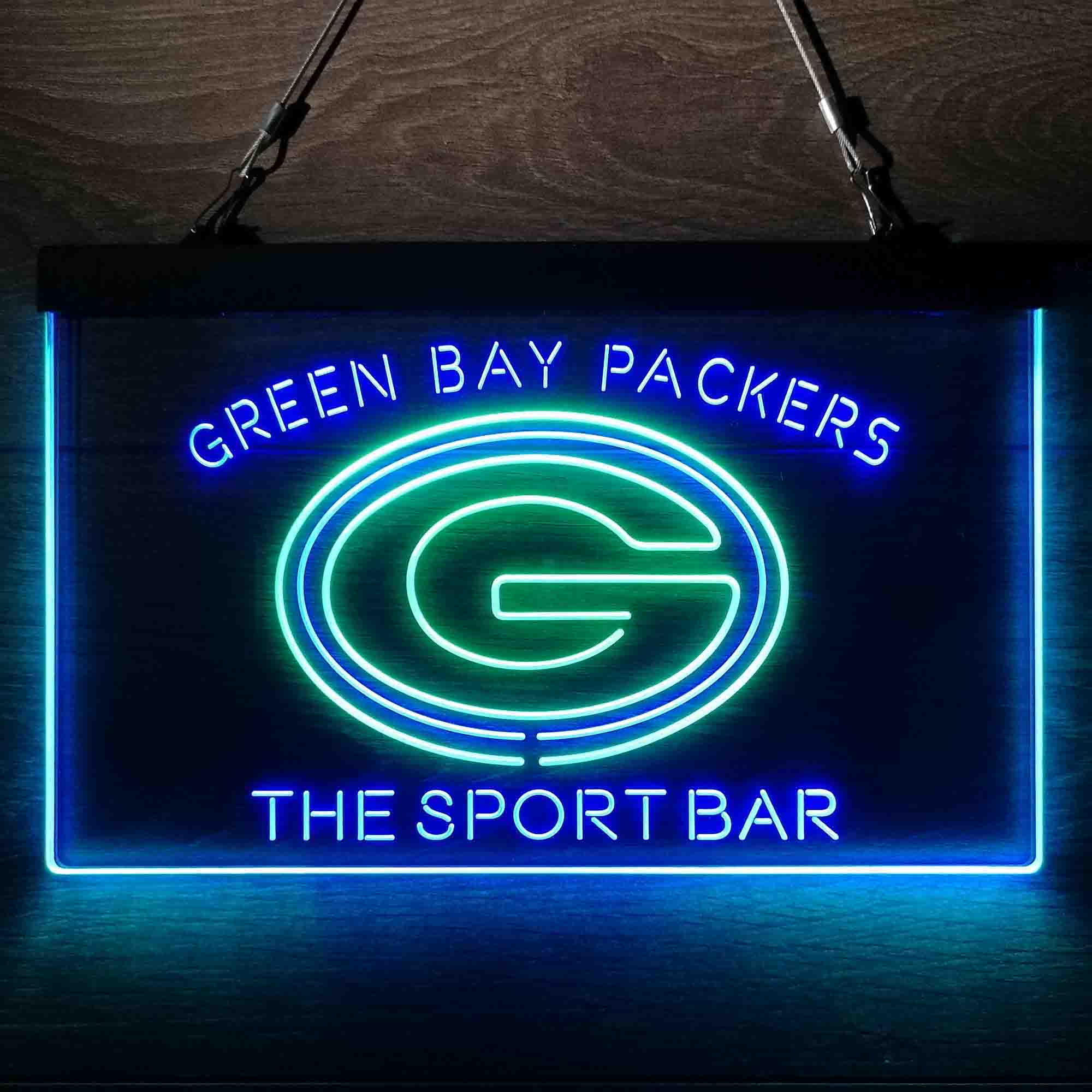 Personalized Green Bay Packers Led Light Sign