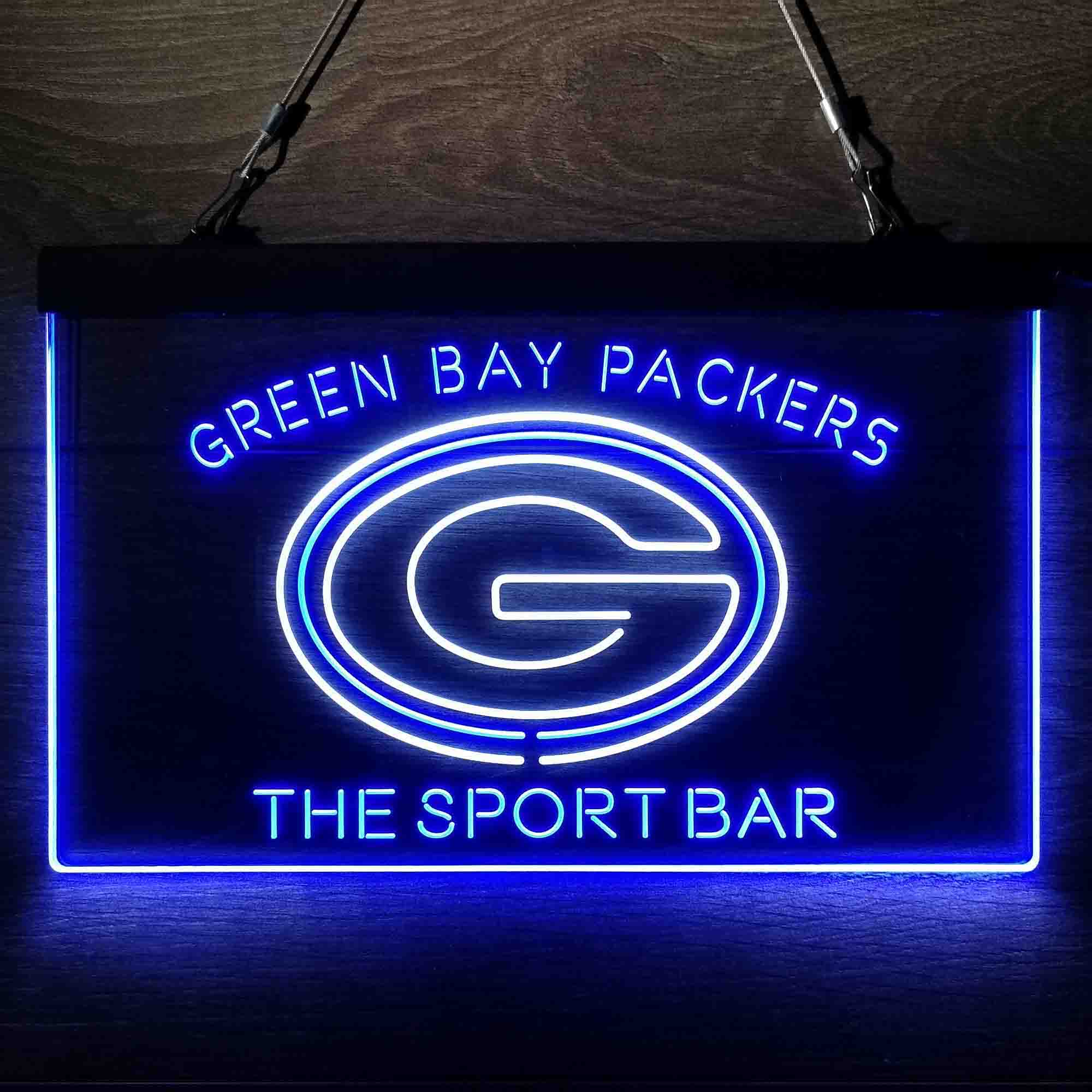 Personalized Green Bay Packers Led Light Sign