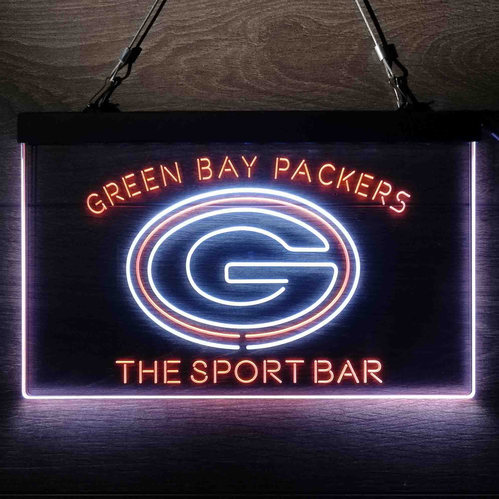 Personalized Green Bay Packers Led Light Sign