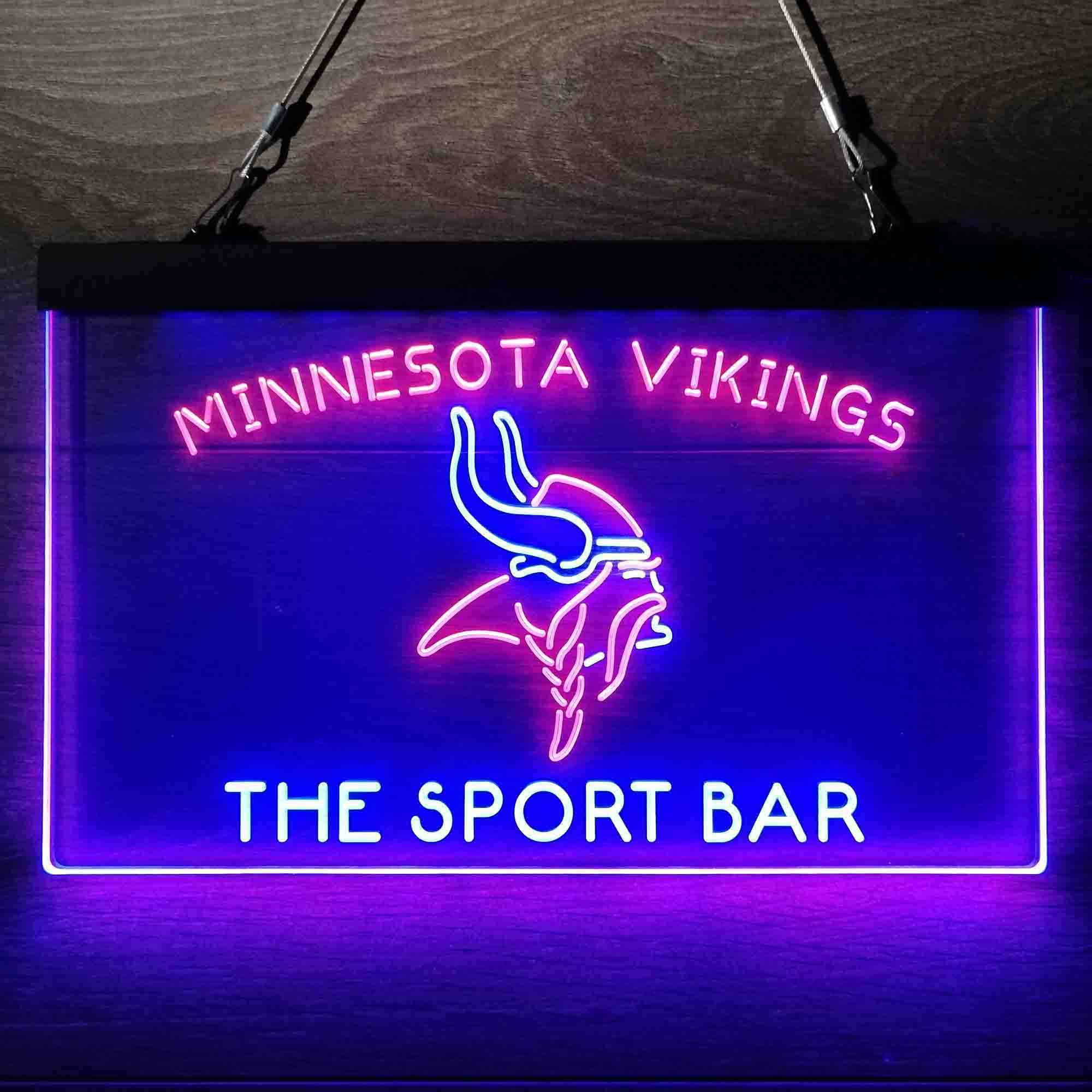 Personalized Minnesota Vikings Neon LED Light Sign