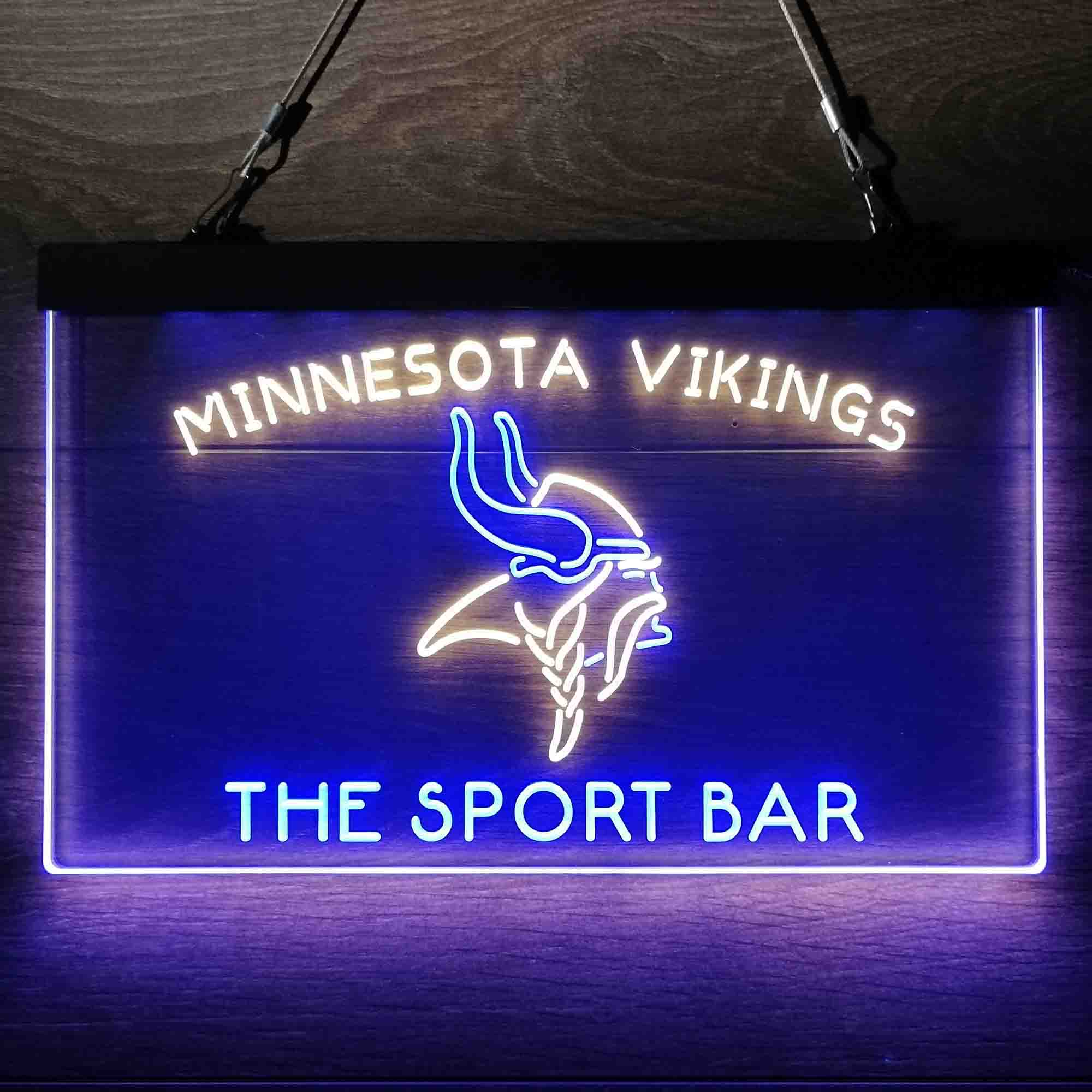 Personalized Minnesota Vikings Neon LED Light Sign