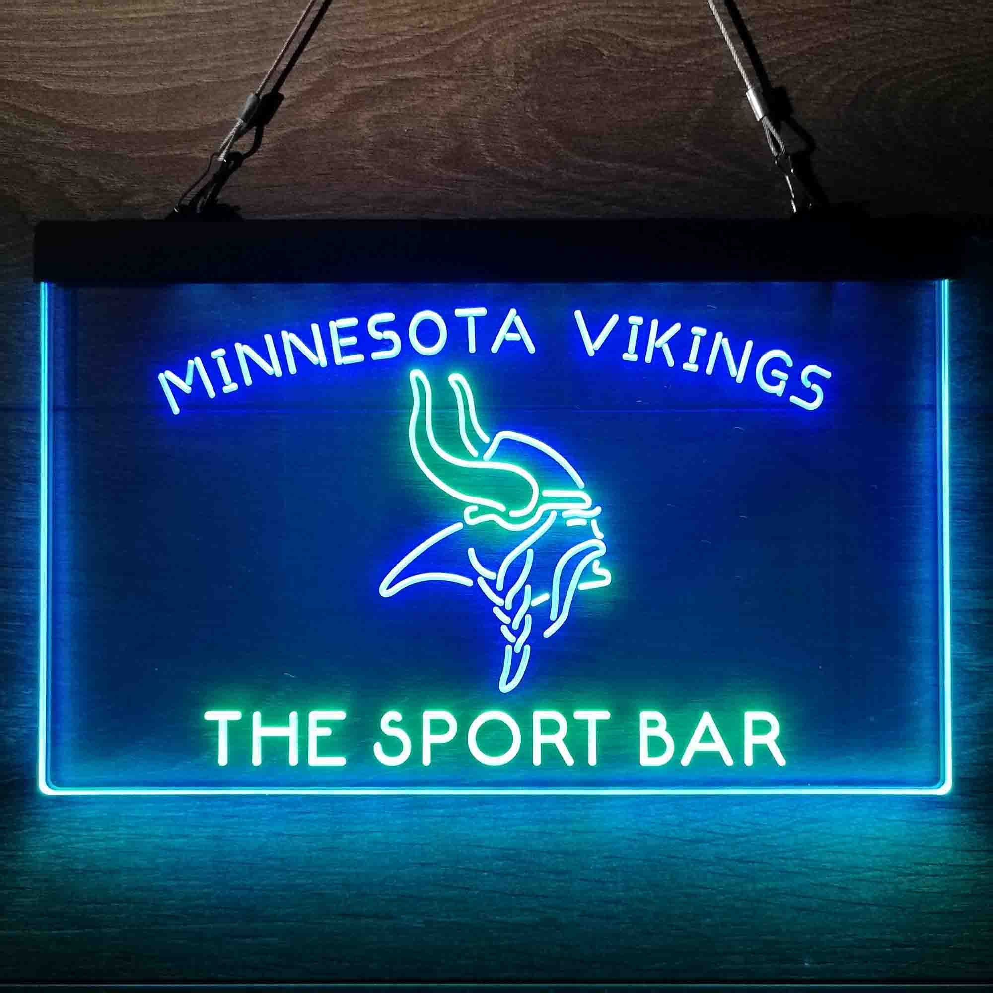 Personalized Minnesota Vikings Neon LED Light Sign