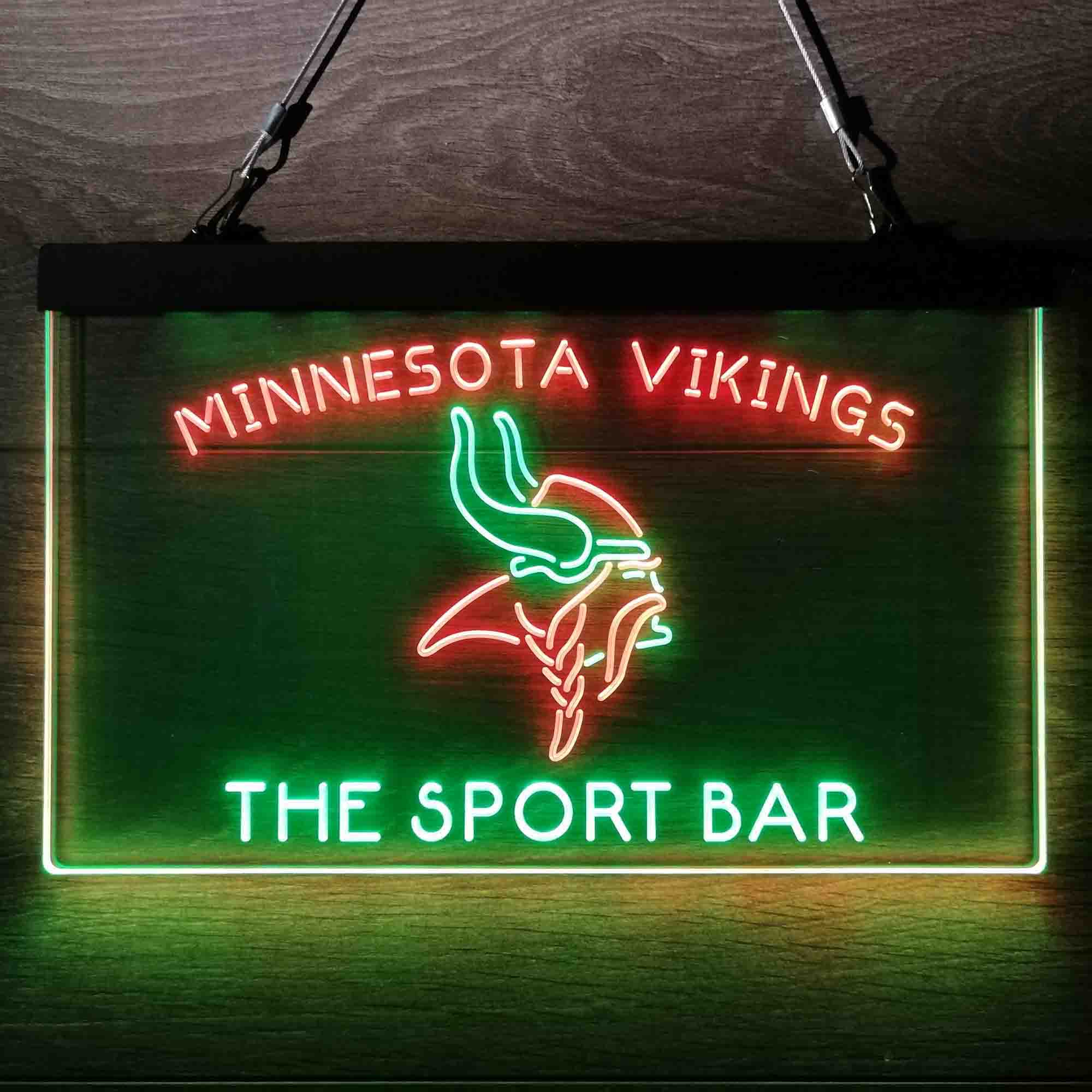 Personalized Minnesota Vikings Neon LED Light Sign