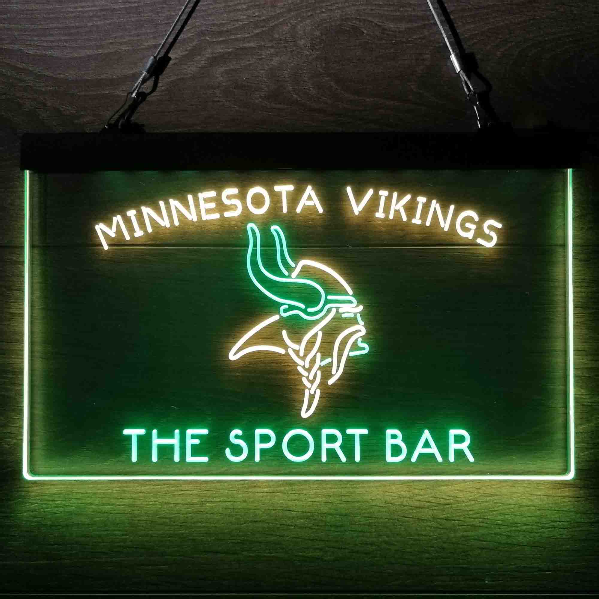 Personalized Minnesota Vikings Neon LED Light Sign