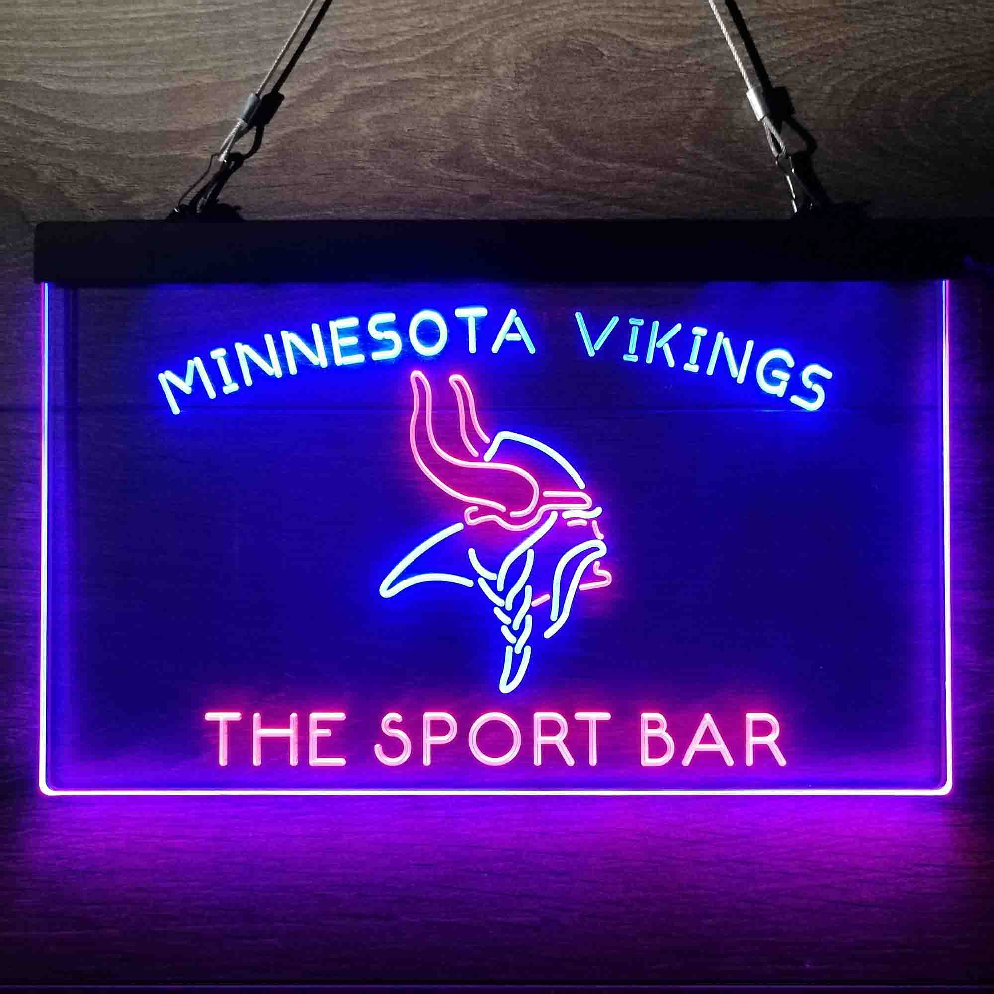 Personalized Minnesota Vikings Neon LED Light Sign