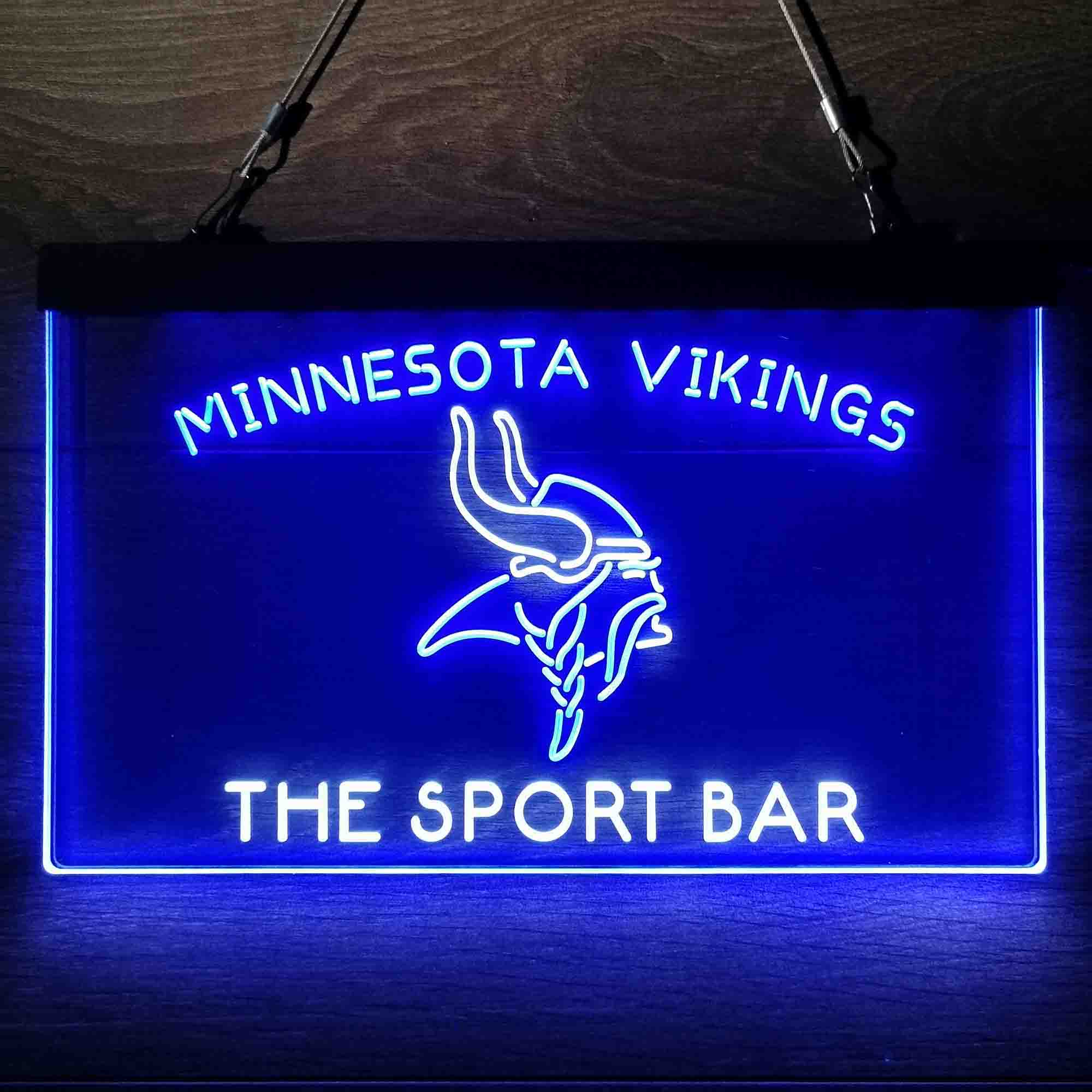 Personalized Minnesota Vikings Neon LED Light Sign