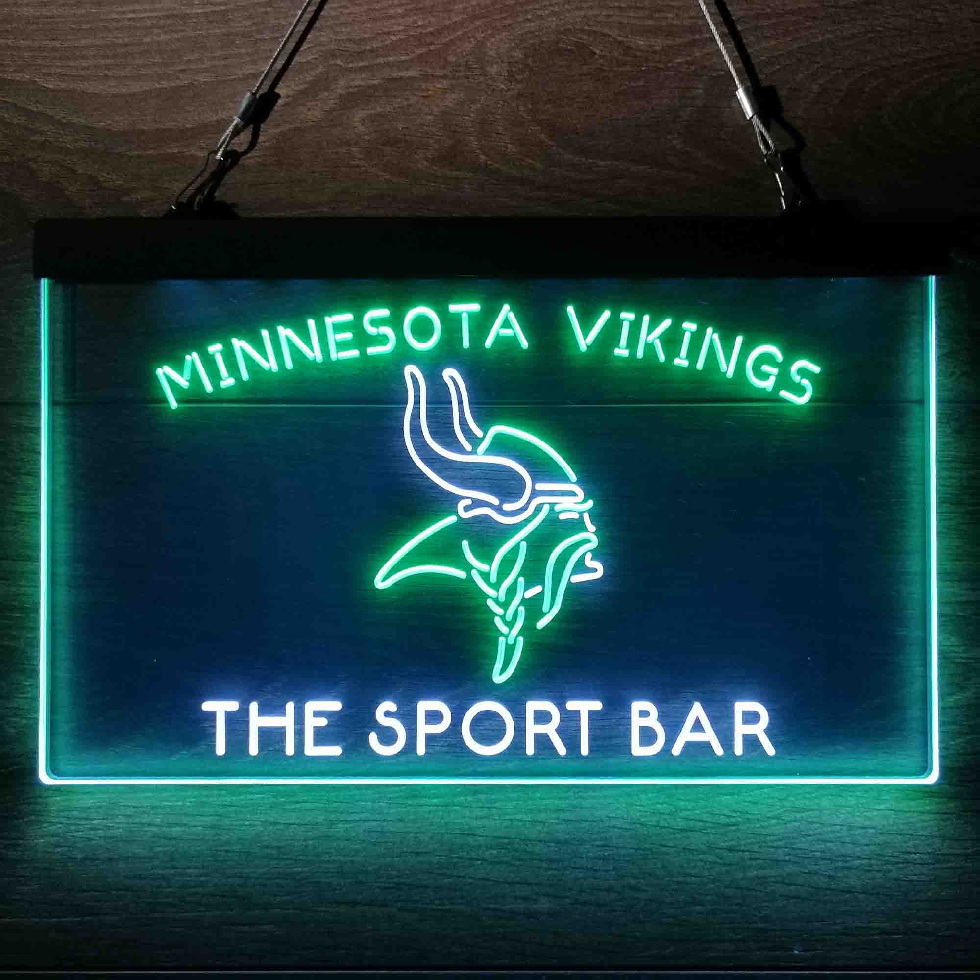 Personalized Minnesota Vikings Neon LED Light Sign