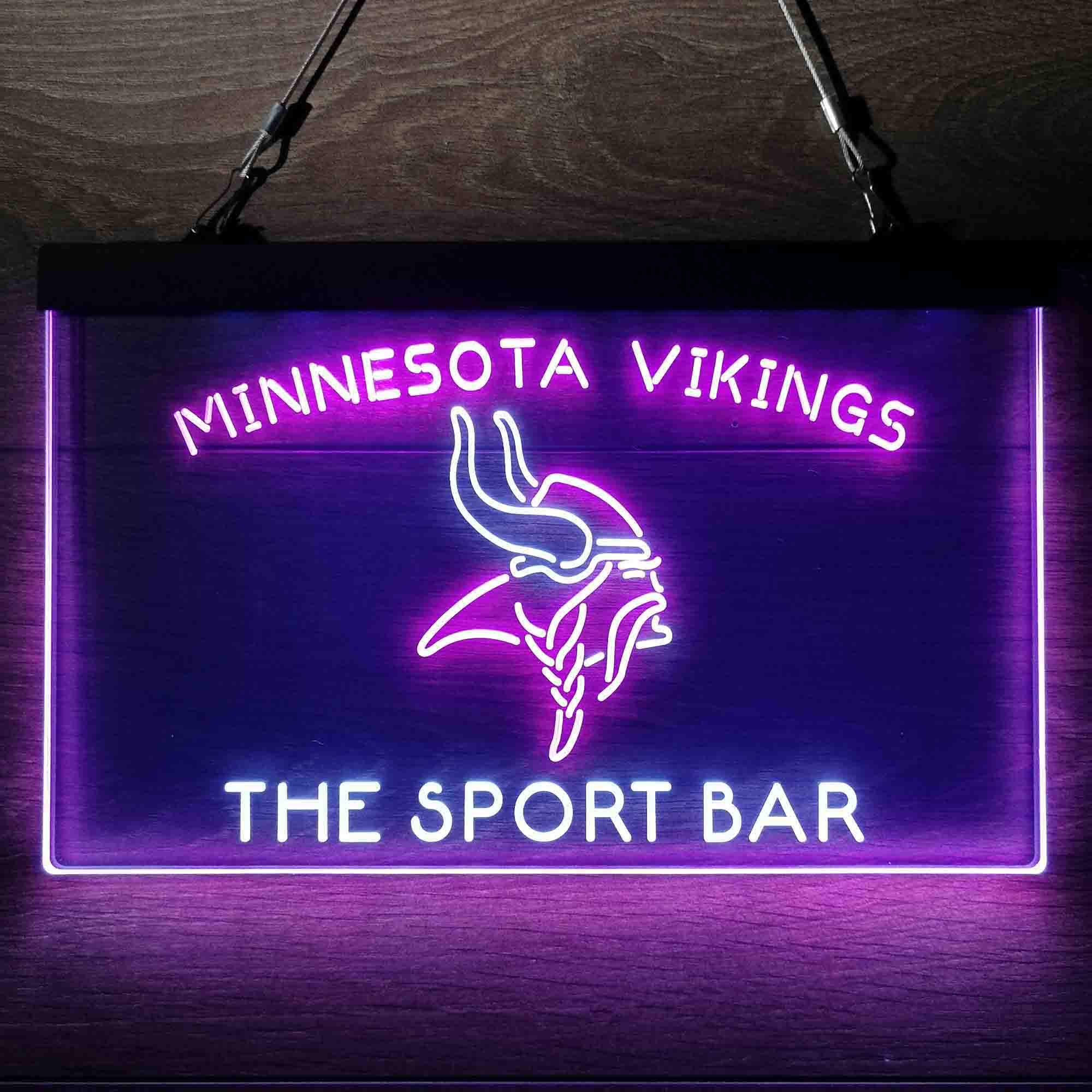 Personalized Minnesota Vikings Neon LED Light Sign